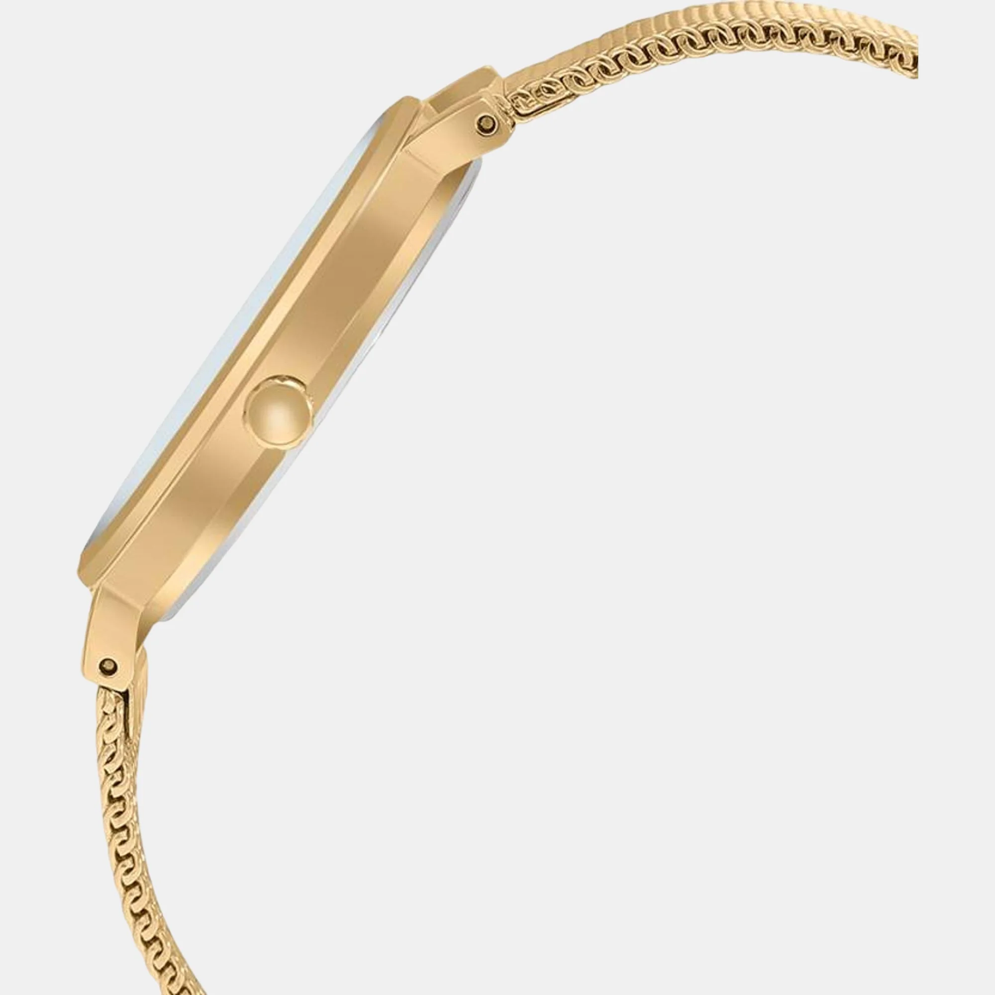 Sheen Women Quartz Gold Dial Analog Stainless Steel Watch SH283 - Image 2