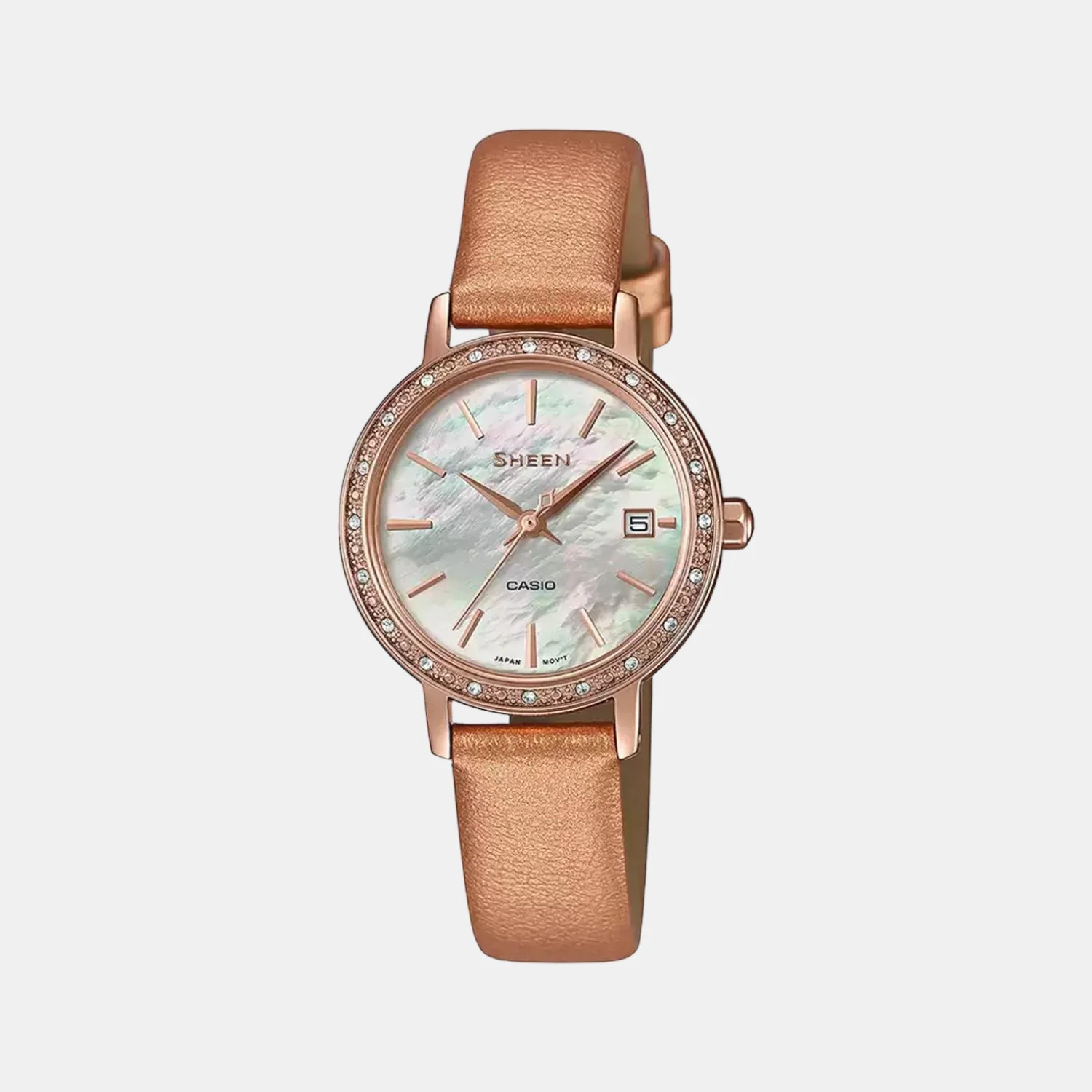 Sheen Women Quartz Mother of Pearl Dial Analog Watch SH226