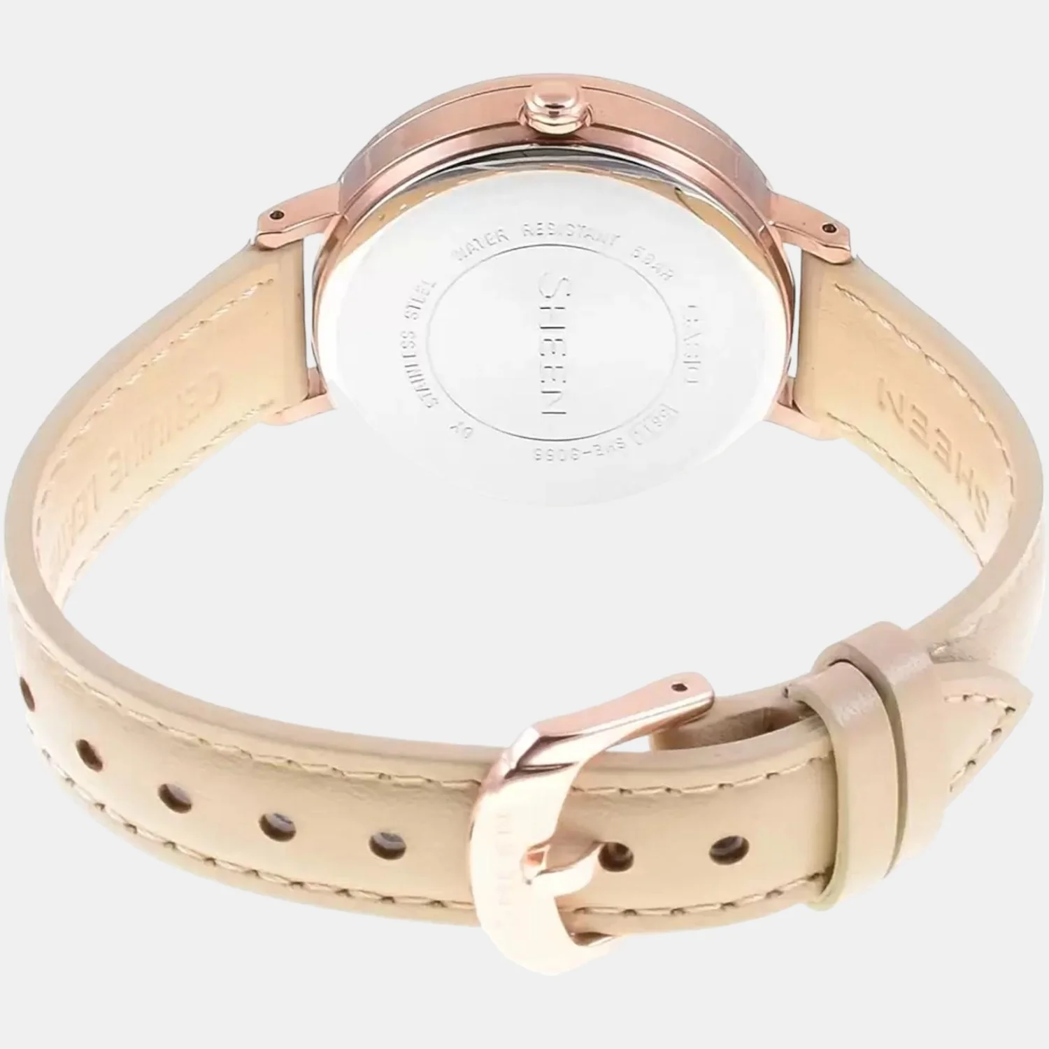 Sheen Women Quartz Silver Dial Analog Leather Watch SX241 - Image 5