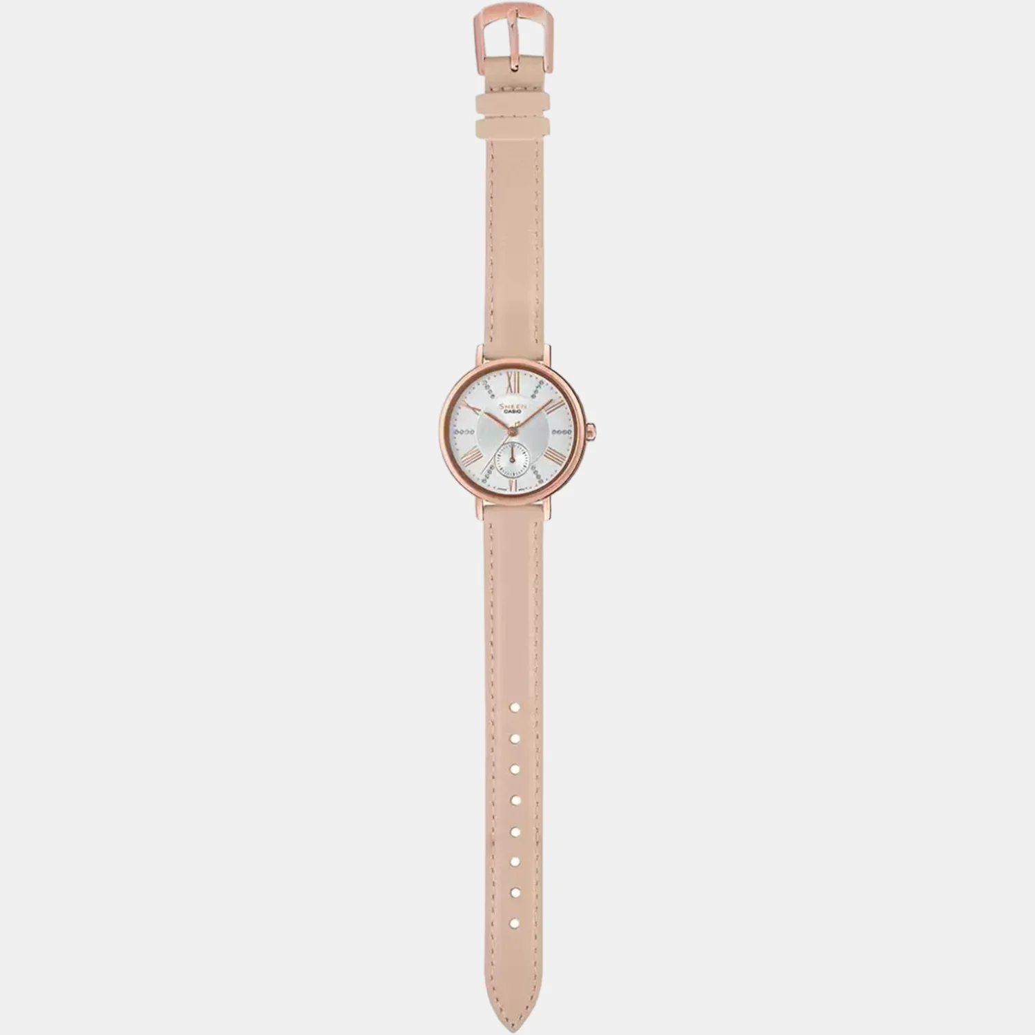 Sheen Women Quartz Silver Dial Analog Leather Watch SX241 - Image 6