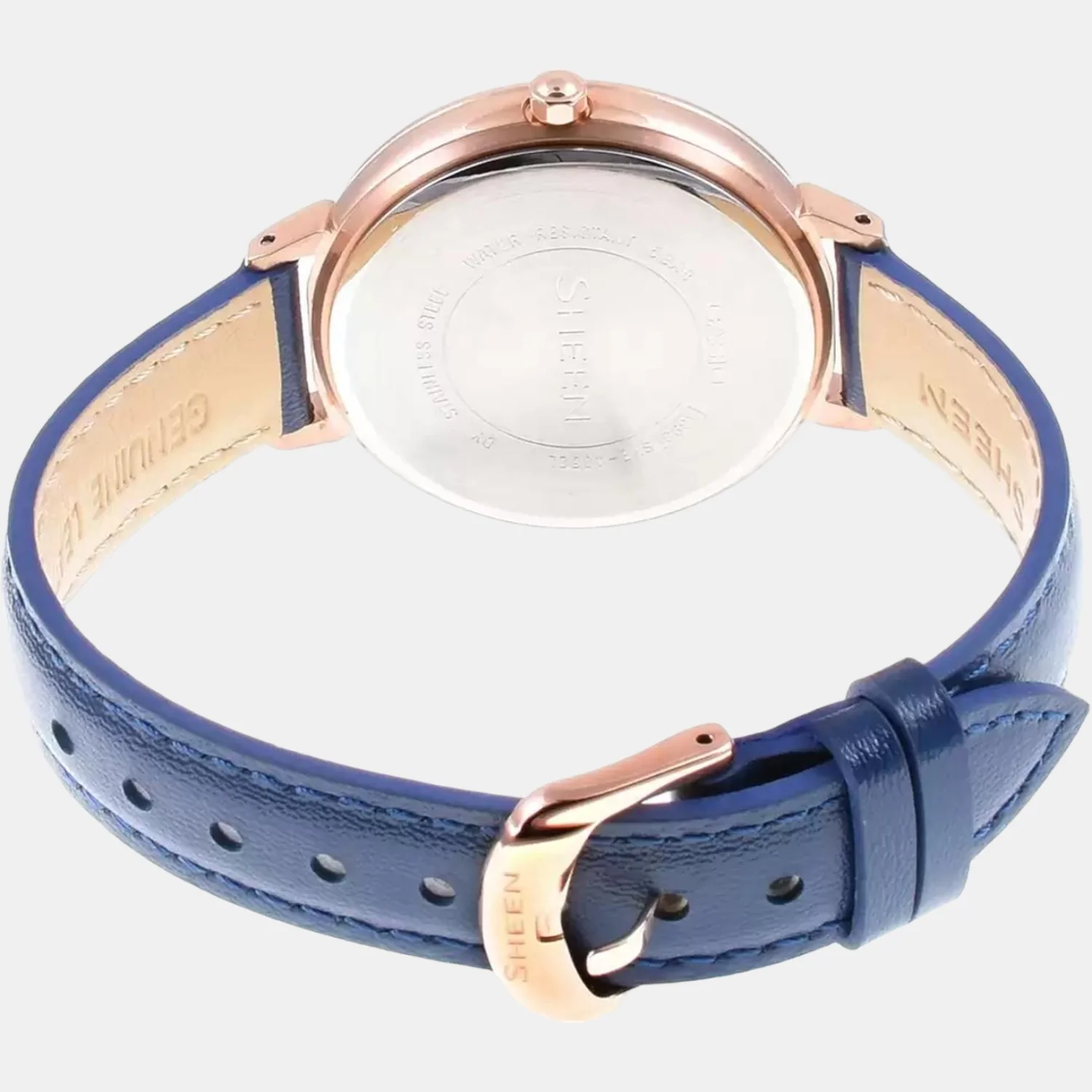 Sheen Women Quartz Mother Of Pearl Dial Analog Leather Watch SX245 - Image 5