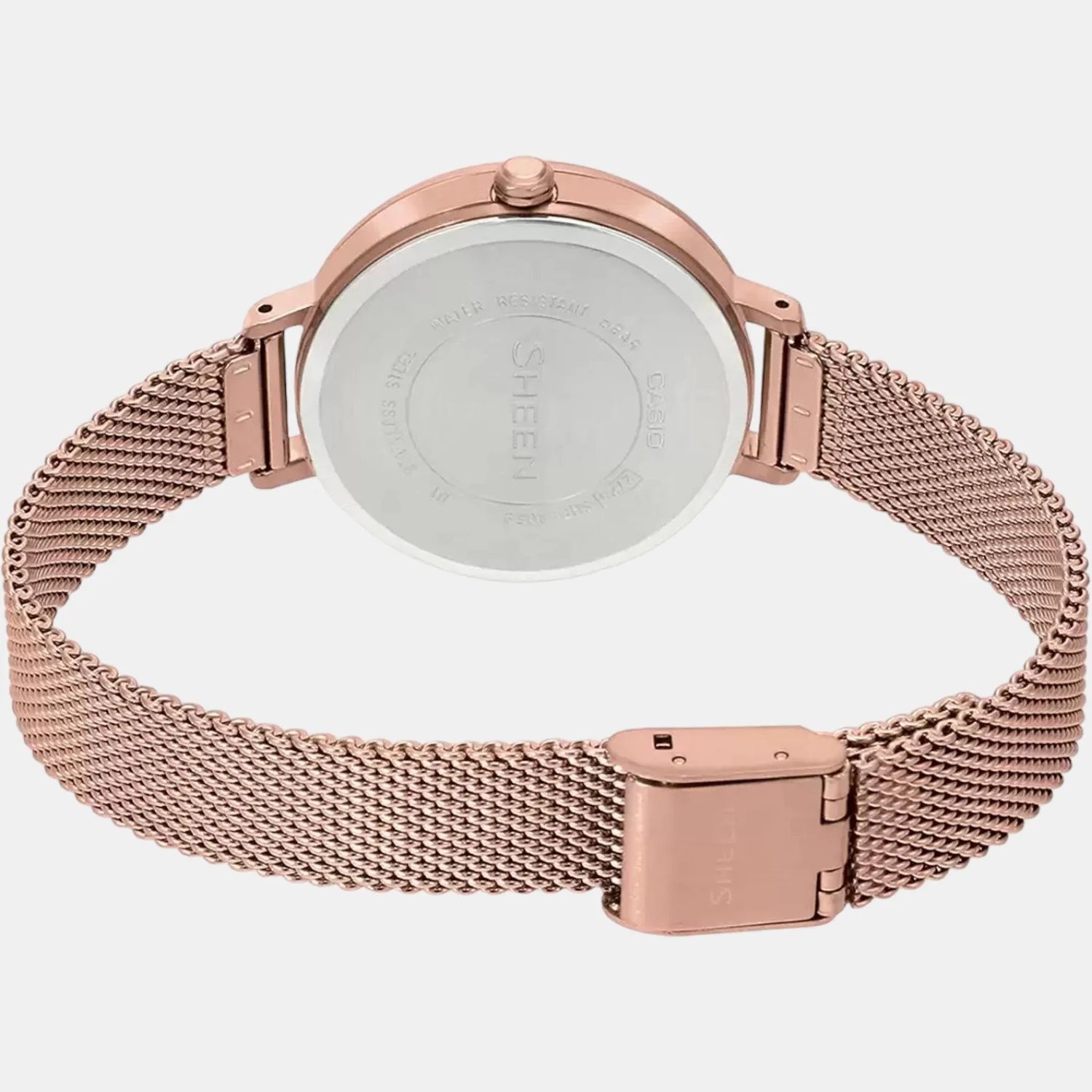 Sheen Women Quartz Silver Dial Analog Stainless Steel Watch SH220 - Image 2