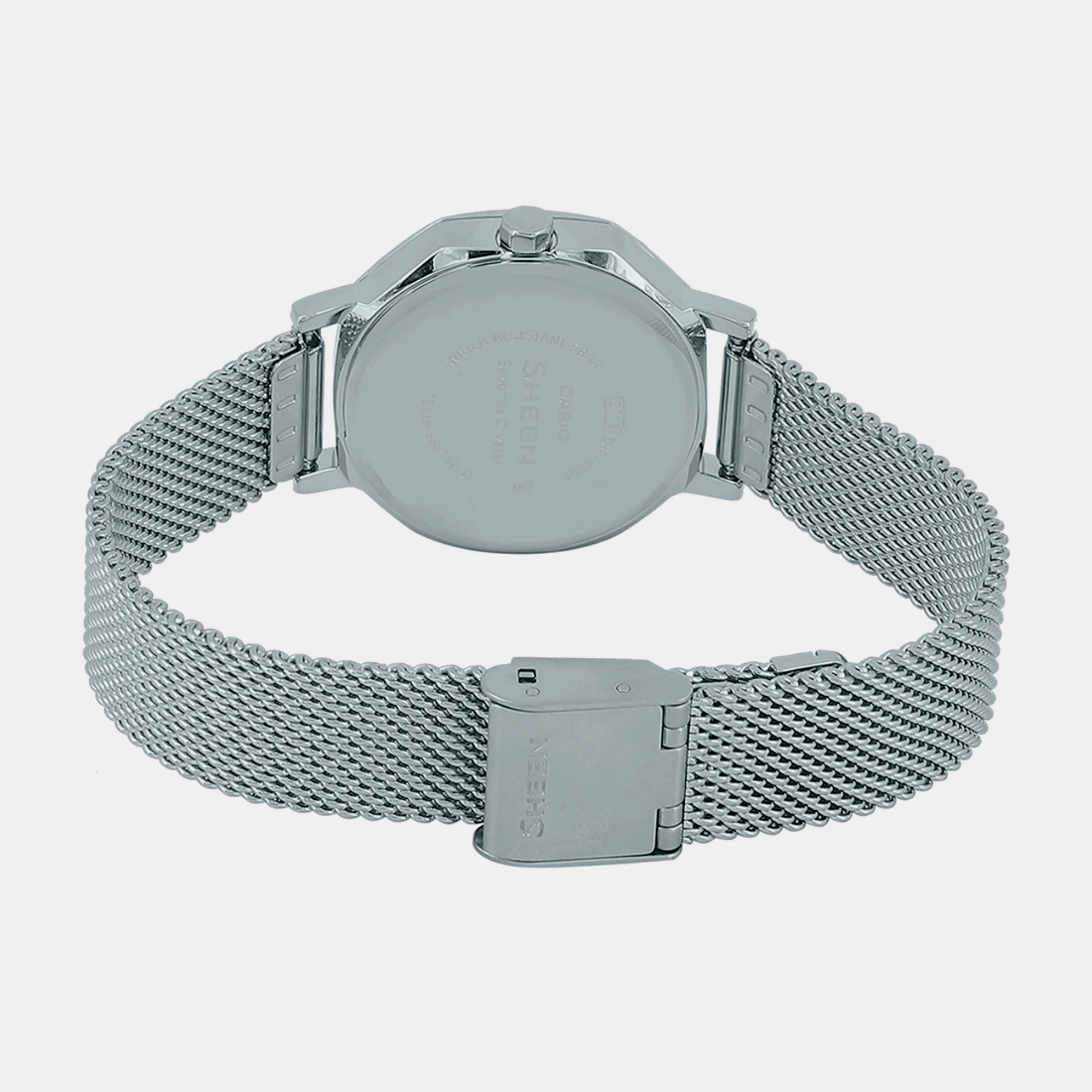 Sheen Women Quartz Silver Dial Analog Stainless Steel Watch SH290 - Image 4