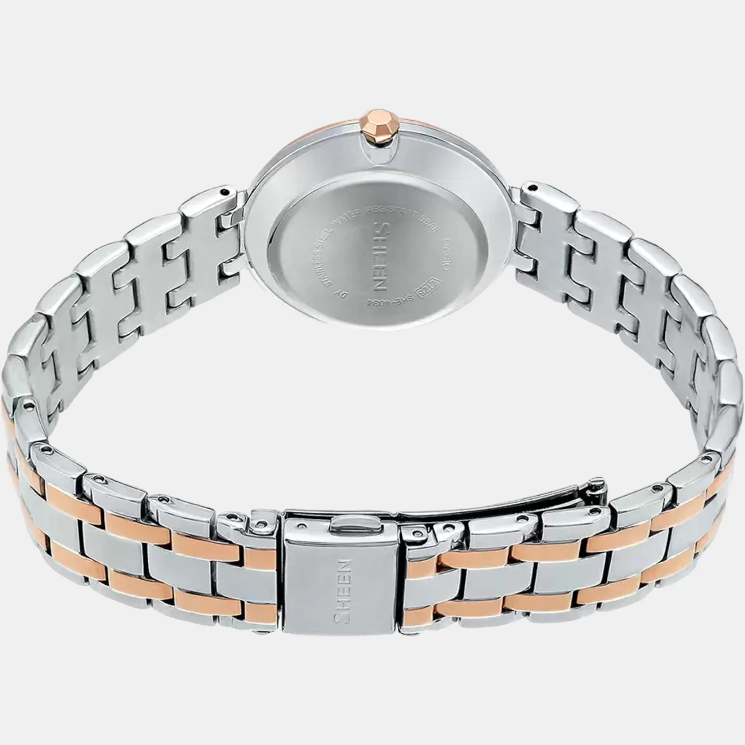 Sheen Women Quartz White Dial Analog Stainless Steel Watch SX156 - Image 4