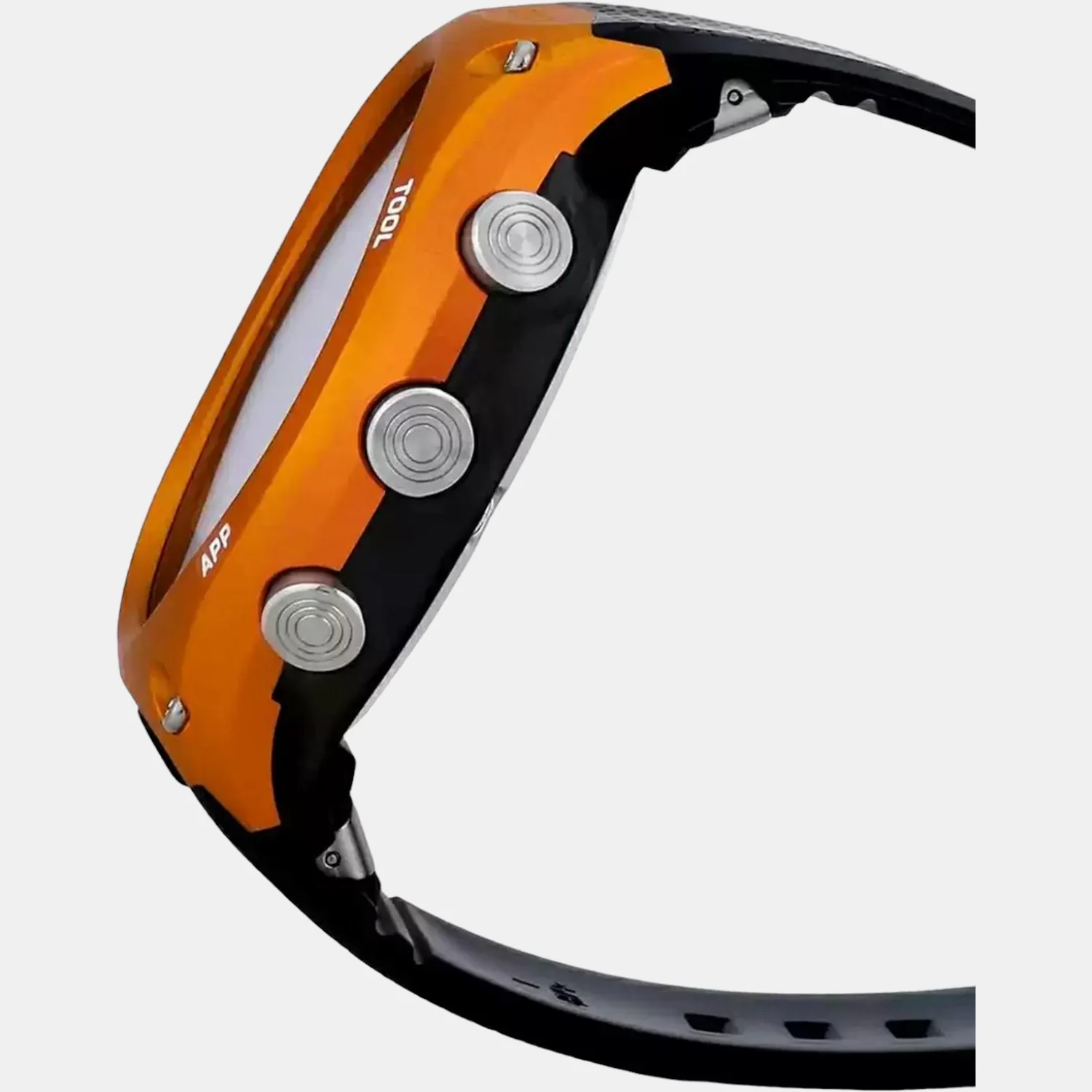 Smart Watch Digital Men Processor Two Tone Dial Digital Resin Watch SW002 - Image 3