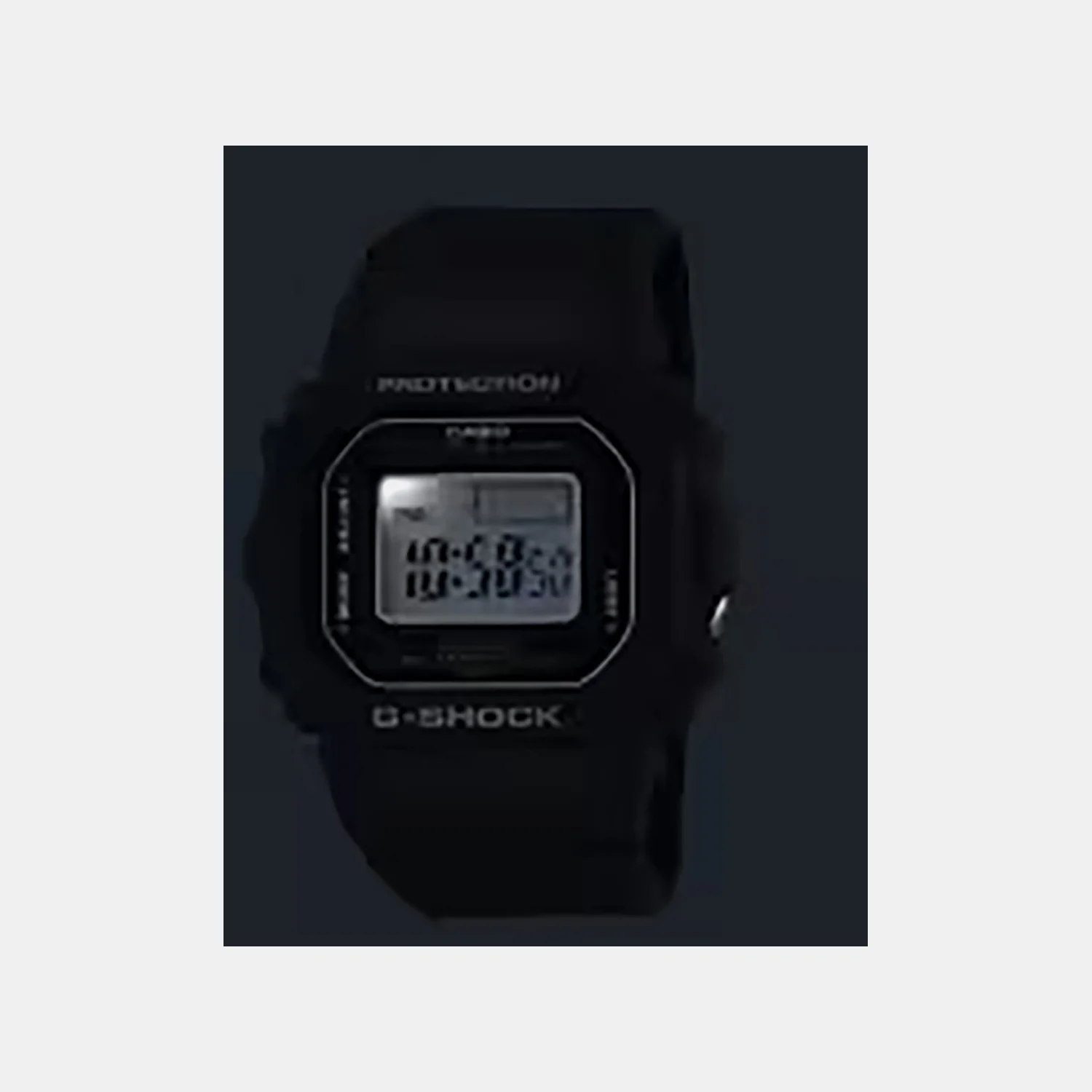 Unisex Quartz Black Dial Digital Resin Watch G1749 - Image 2