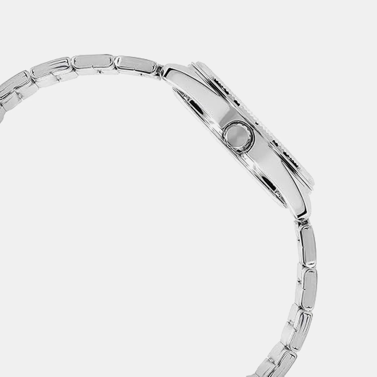 Unisex Quartz Mother Of Pearl Dial Analog Stainless Steel Watch MTP-1302DS-1AV A2489 - Image 2