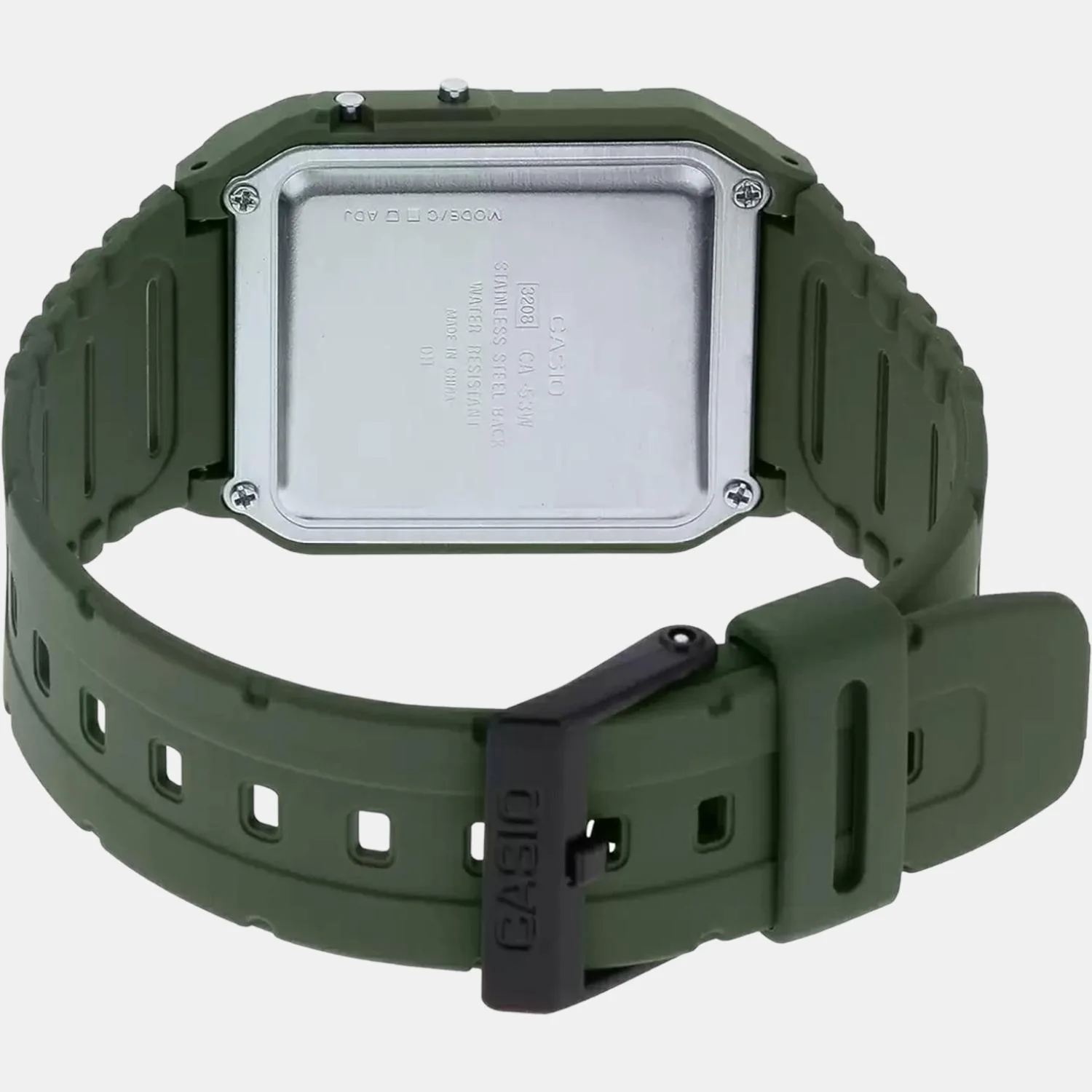 Vintage Men Quartz Black Dial Digital Resin Watch D210 - Image 2