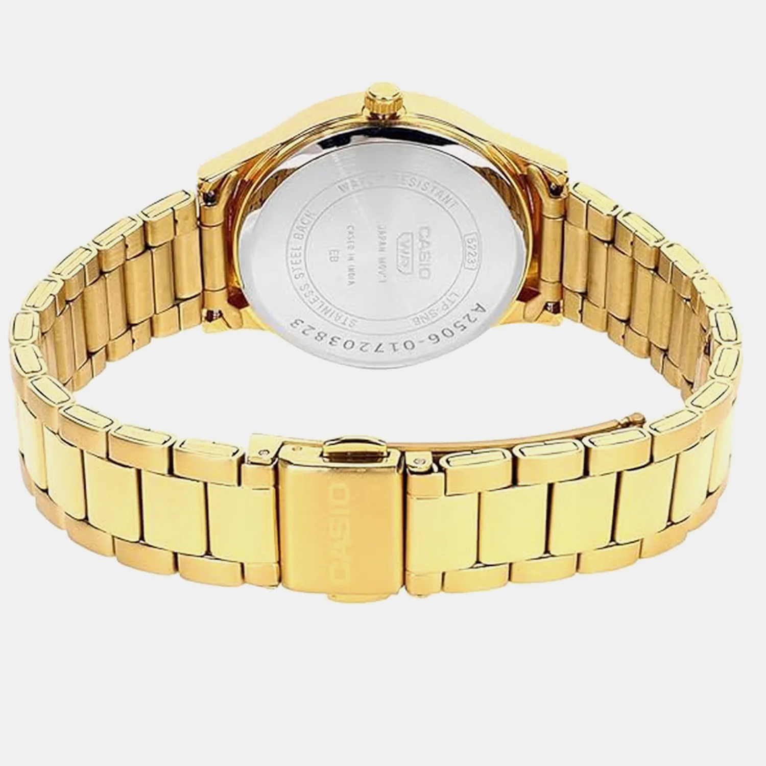 Women Quartz White Dial Analog Stainless Steel Watch A2506 - Image 5