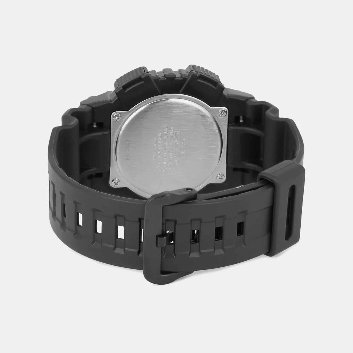 Youth Men Quartz Black Dial Analog-Digital Resin Watch AD209 - Image 5