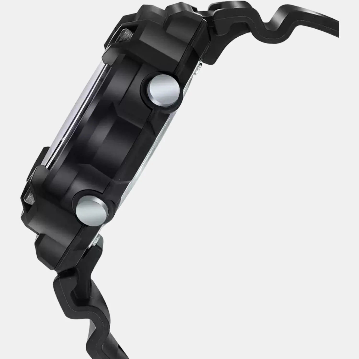 Youth Men Quartz Black Dial Analog-Digital Resin Watch AD264 - Image 3