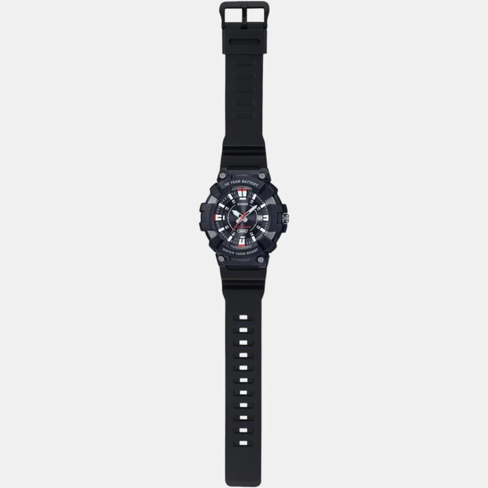 Youth Men Quartz Black Dial Analog-Digital Resin Watch AD265 - Image 6