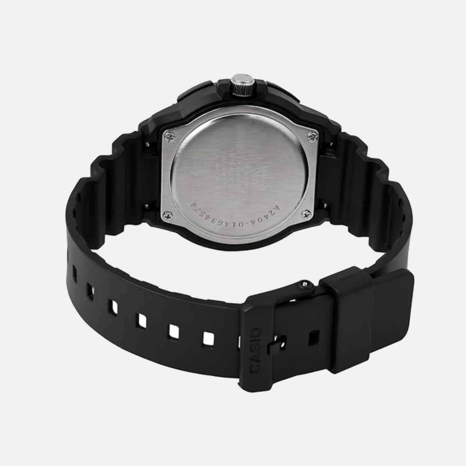 Youth Men Quartz Black Dial Analog Resin Watch A2404 - Image 4