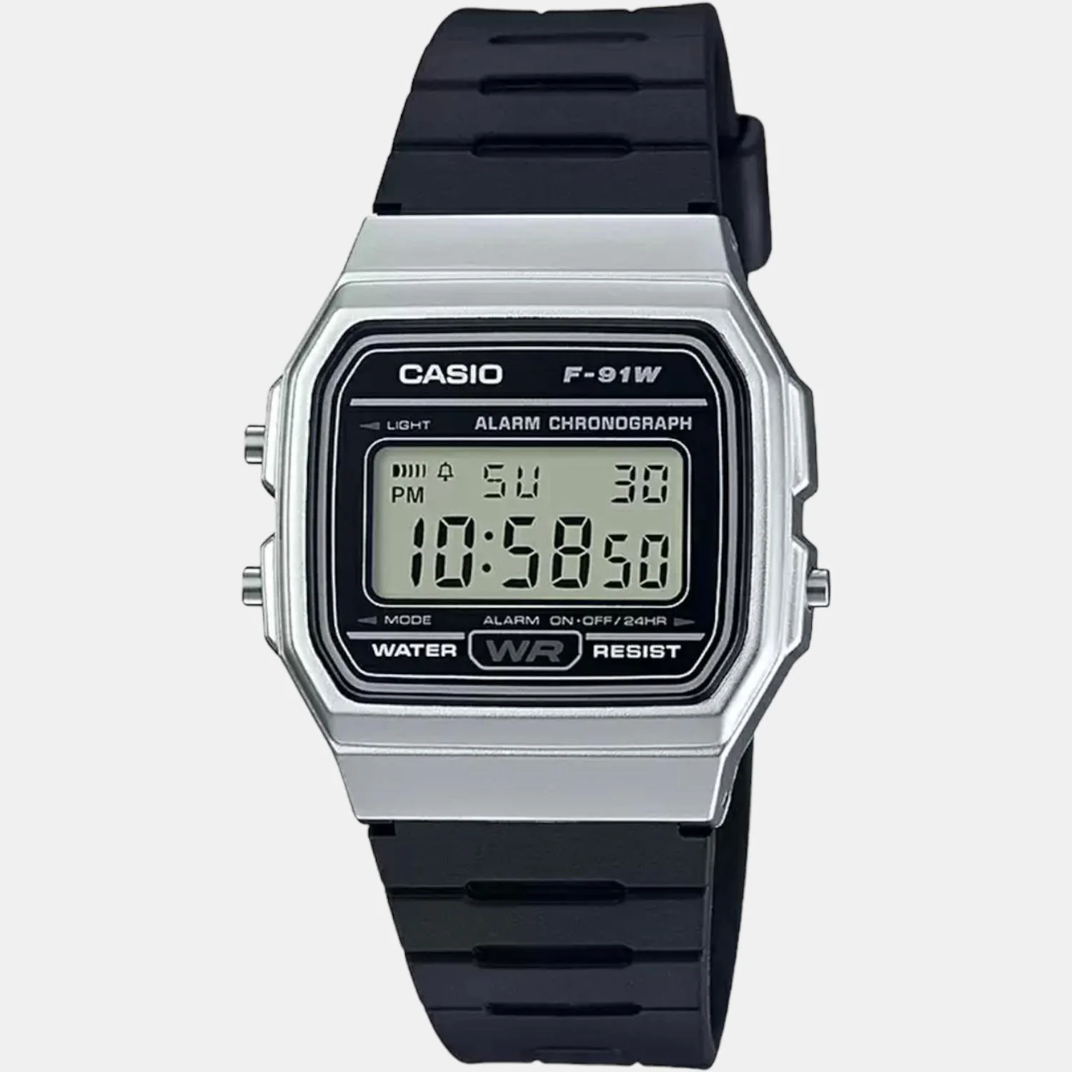 Youth Men Quartz Black Dial Digital Resin Watch D141 - Image 2