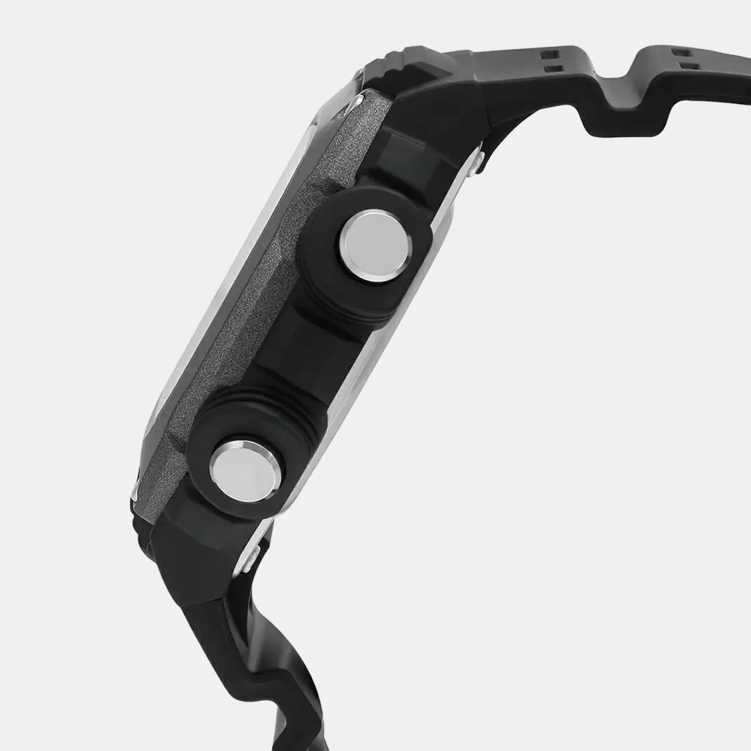 Youth Men Quartz Black Dial Digital Resin Watch I118 - Image 3