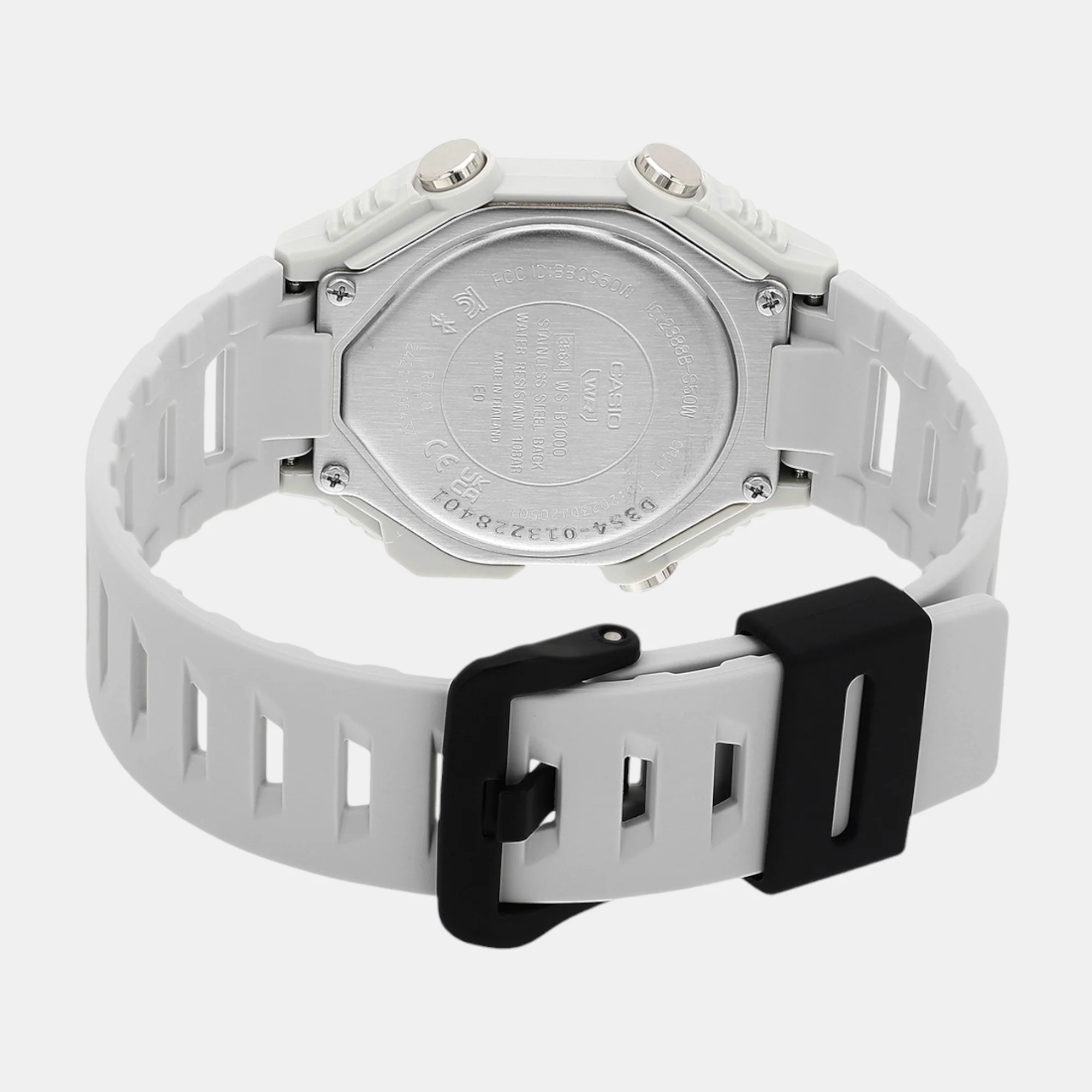 Youth Men Quartz Grey Dial Digital Resin Watch D354 - Image 6