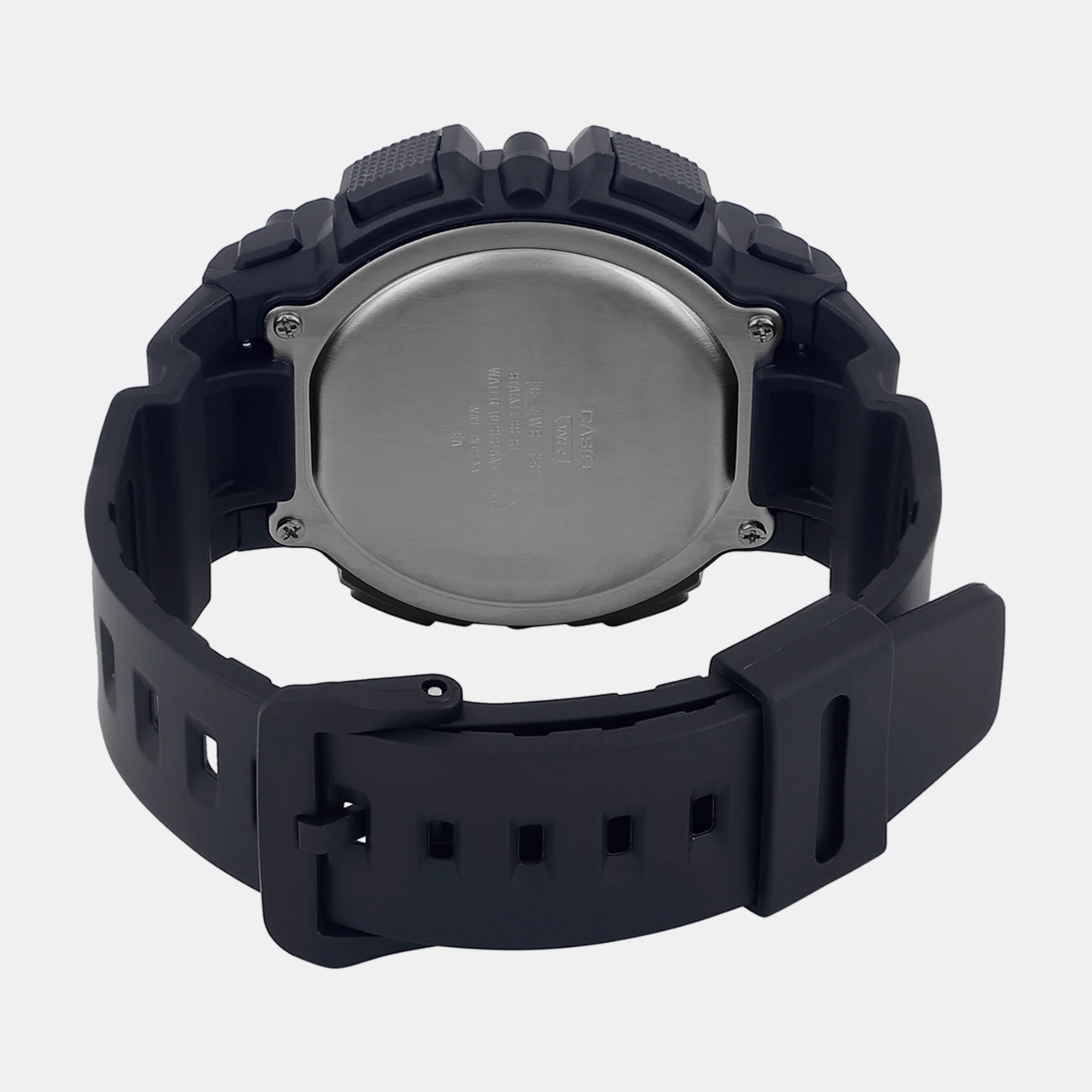 Youth Men Quartz Black Dial Digital Resin Watch D292 - Image 5