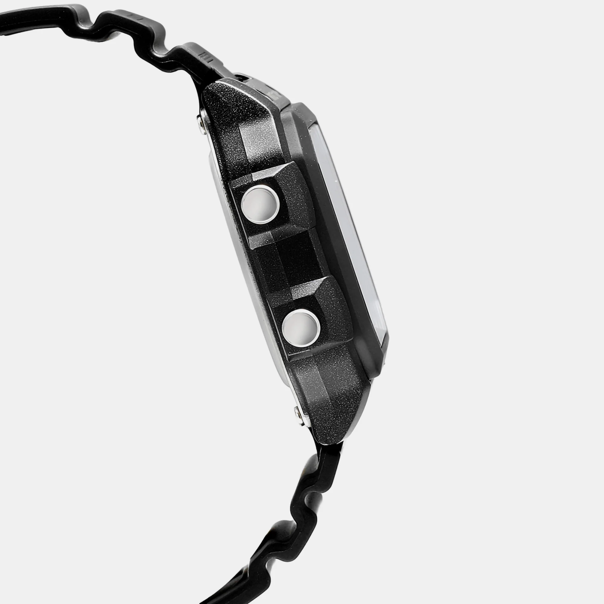 Youth Unisex Quartz Black Dial Digital Resin Watch D098 - Image 3