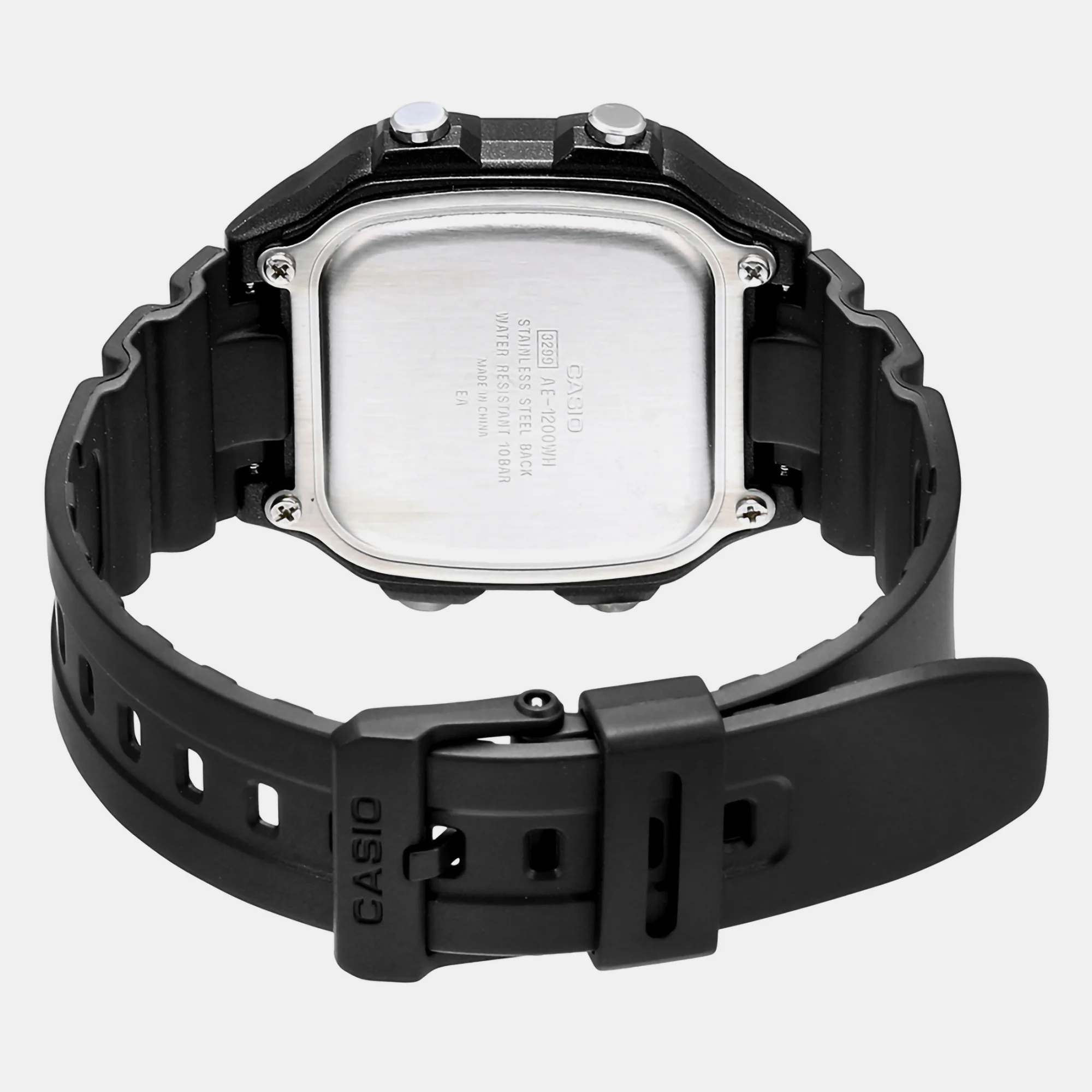 Youth Unisex Quartz Black Dial Digital Resin Watch D098 - Image 4