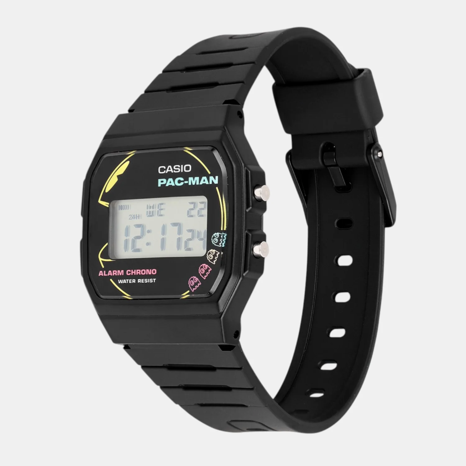 Youth Unisex Quartz Black Dial Digital Resin Watch D384 - Image 3