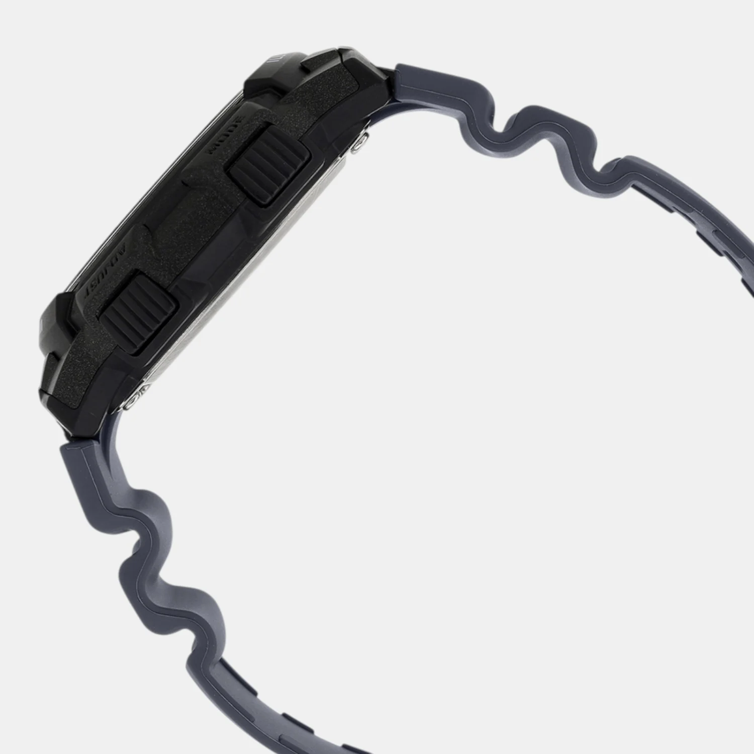 Youth Unisex Quartz Black Dial Digital Resin Watch D393 - Image 6