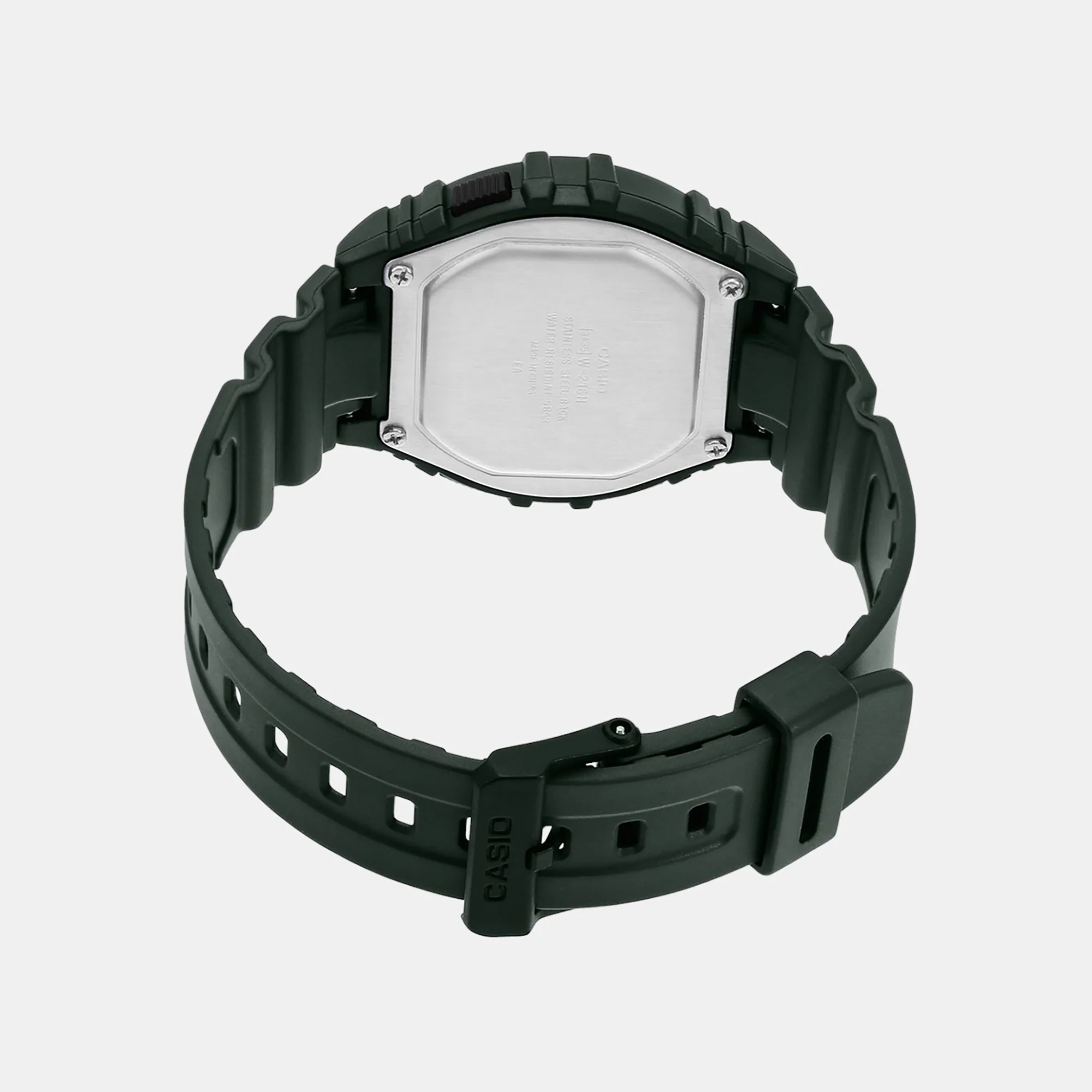 Youth Unisex Quartz Black Dial Digital Resin Watch I099 - Image 2