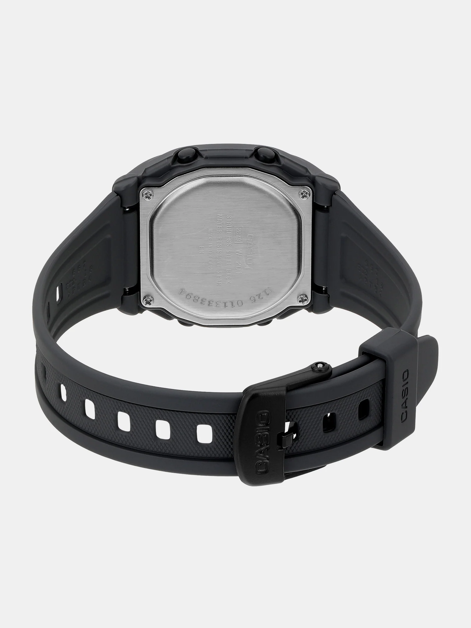 Youth Unisex Quartz Black Dial Digital Resin Watch I126 - Image 6