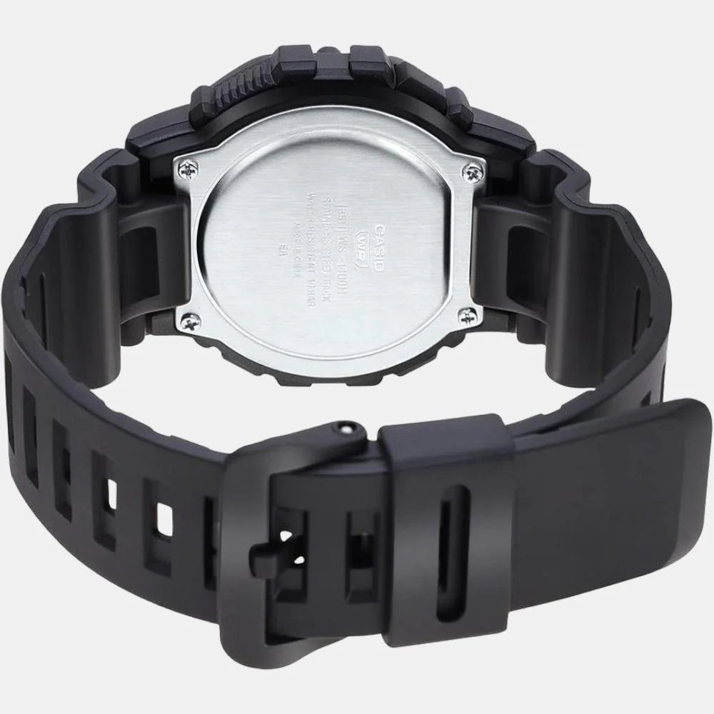 Youth Unisex Quartz Grey Dial Digital Resin Watch D269 - Image 4