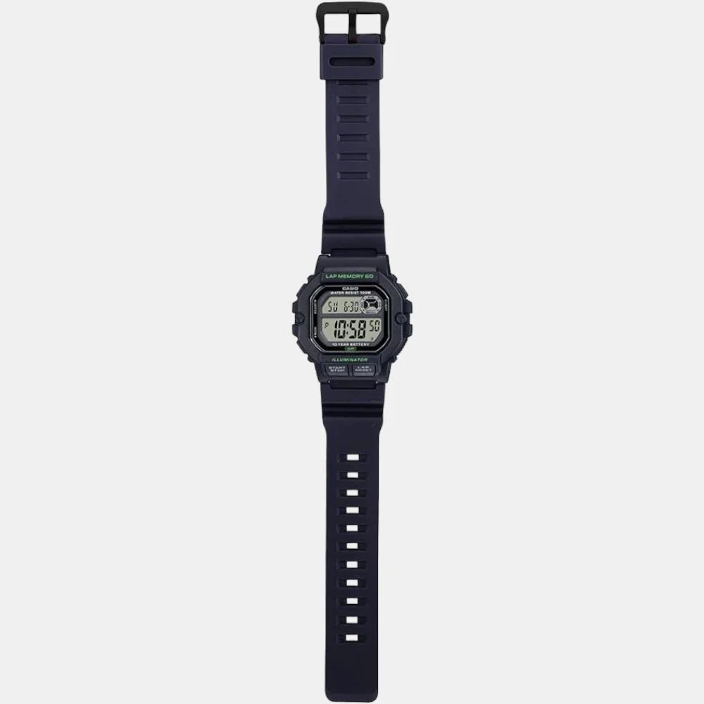 Youth Unisex Quartz Grey Dial Digital Resin Watch D269 - Image 5