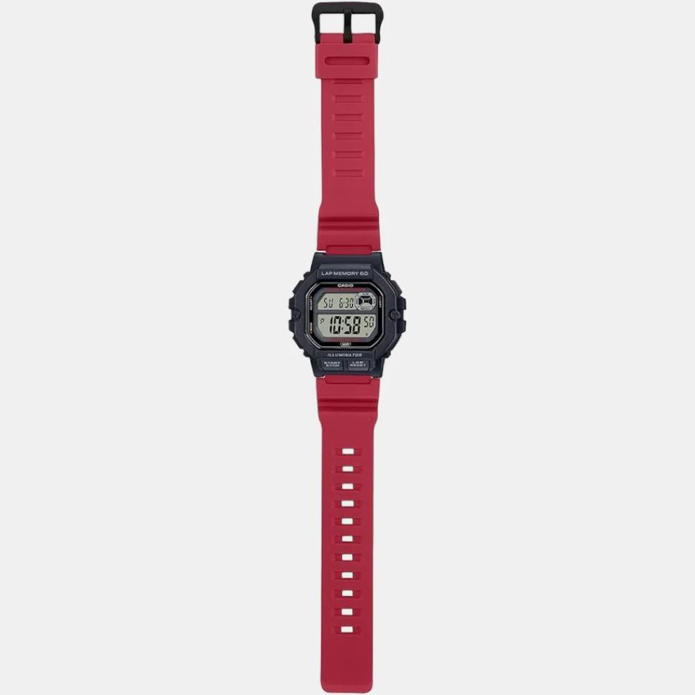 Youth Unisex Quartz Grey Dial Digital Resin Watch D272 - Image 5