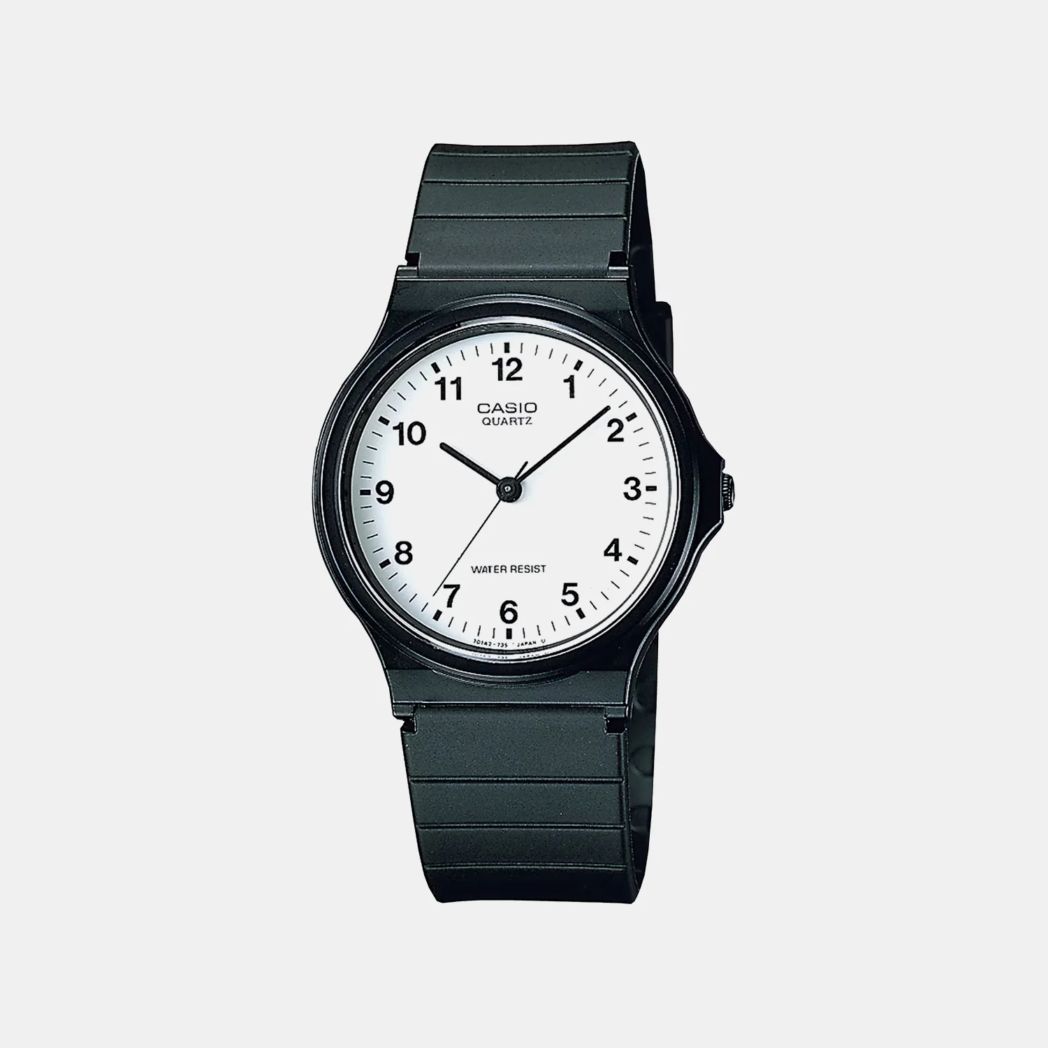 Youth Unisex Quartz White Dial Analog Resin Watch A2531