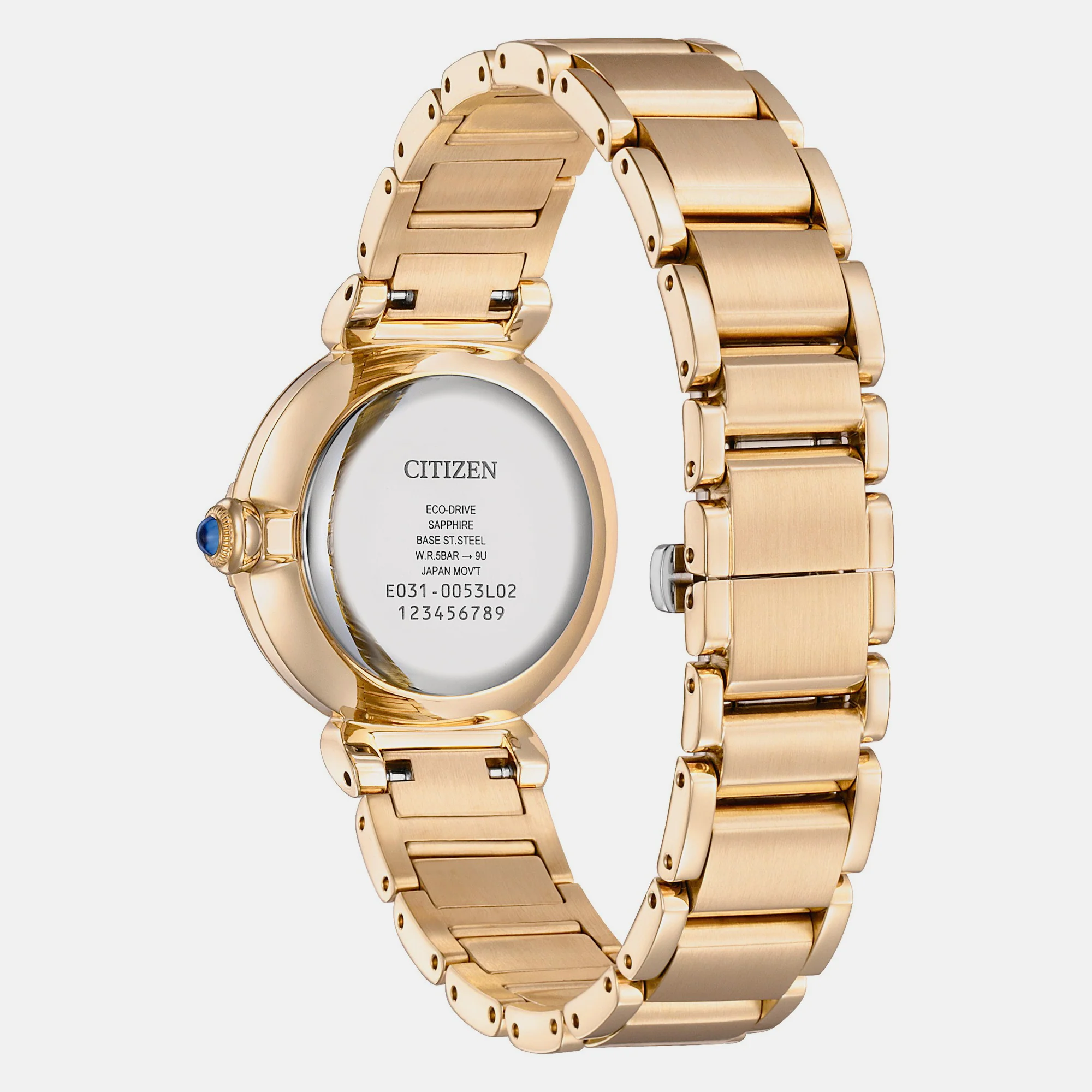 Citizen L Women Eco-Drive Mother Of Pearl Dial Analog Stainless Steel Watch EM1073-85Y - Image 2
