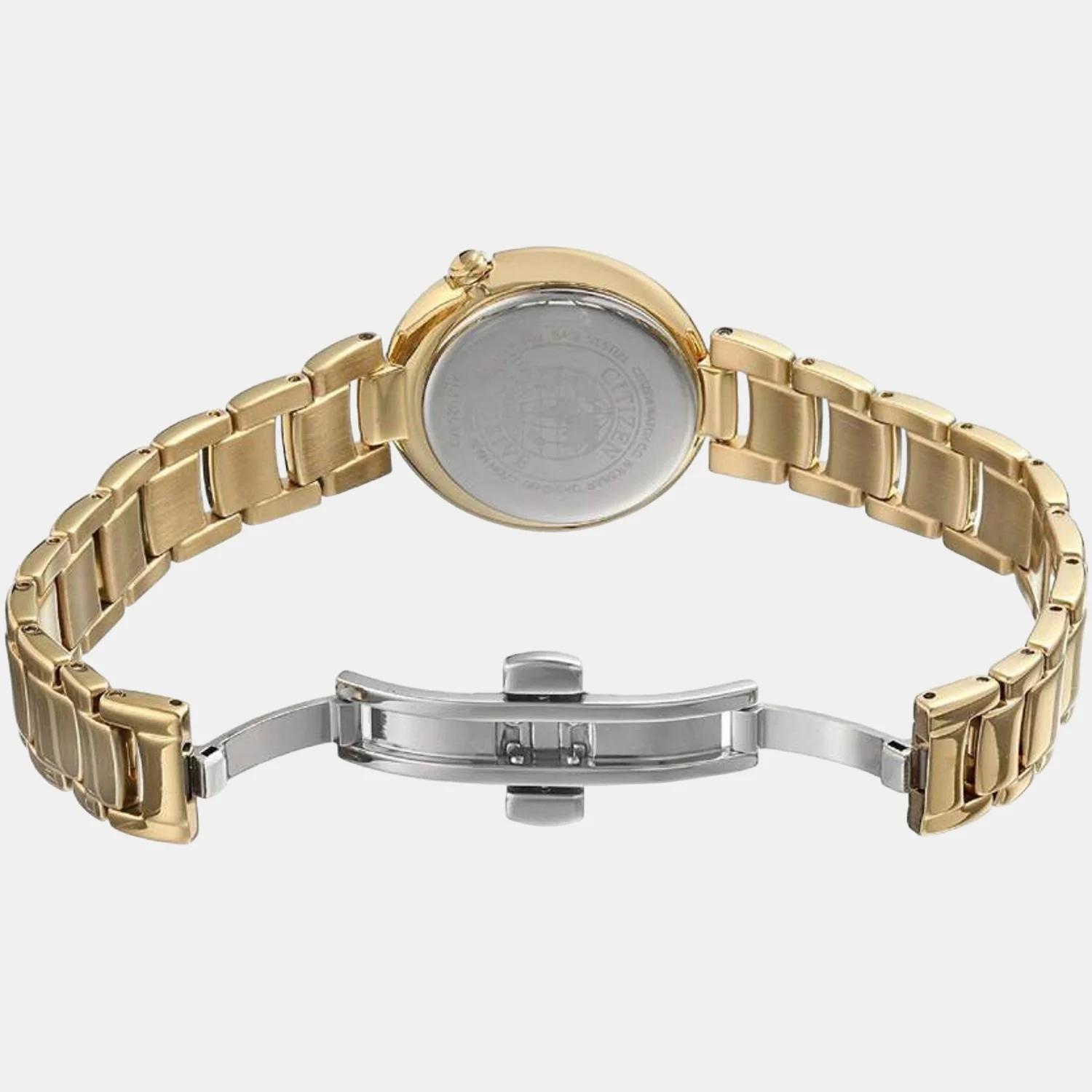 Citizen L Women Eco-Drive White Dial Analog Stainless Steel Watch EM0334-54D - Image 2