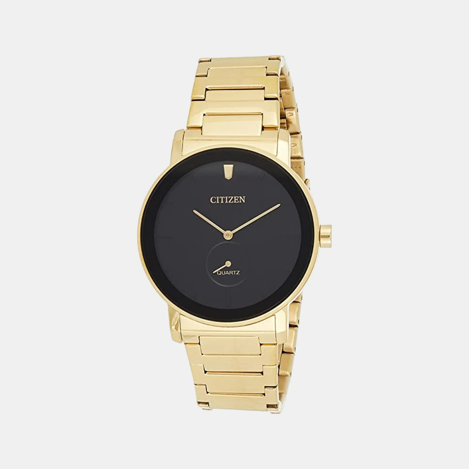 Citizen X Men Quartz Black Dial Analog Stainless Steel Watch BE9182-57E