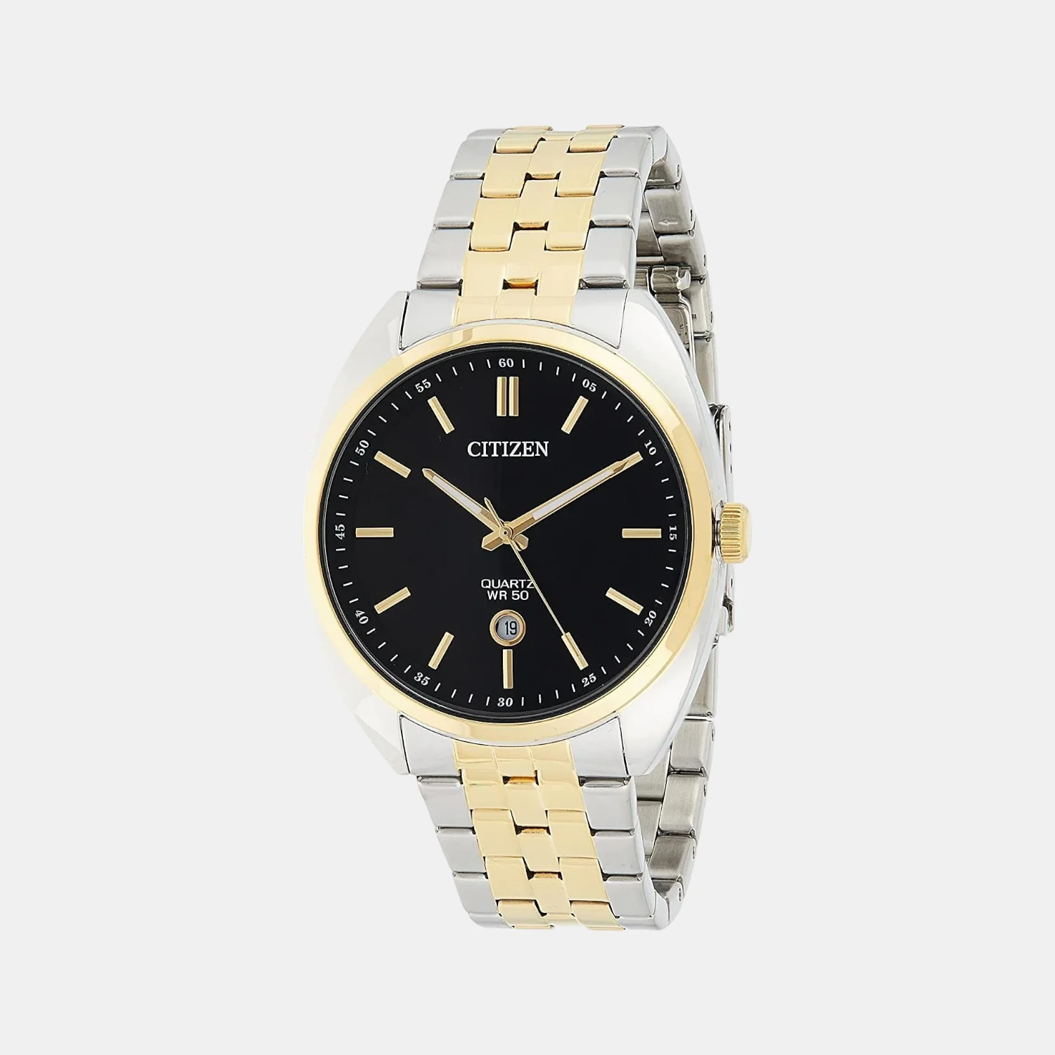 Citizen X Men Quartz Black Dial Analog Stainless Steel Watch BI5094-59E