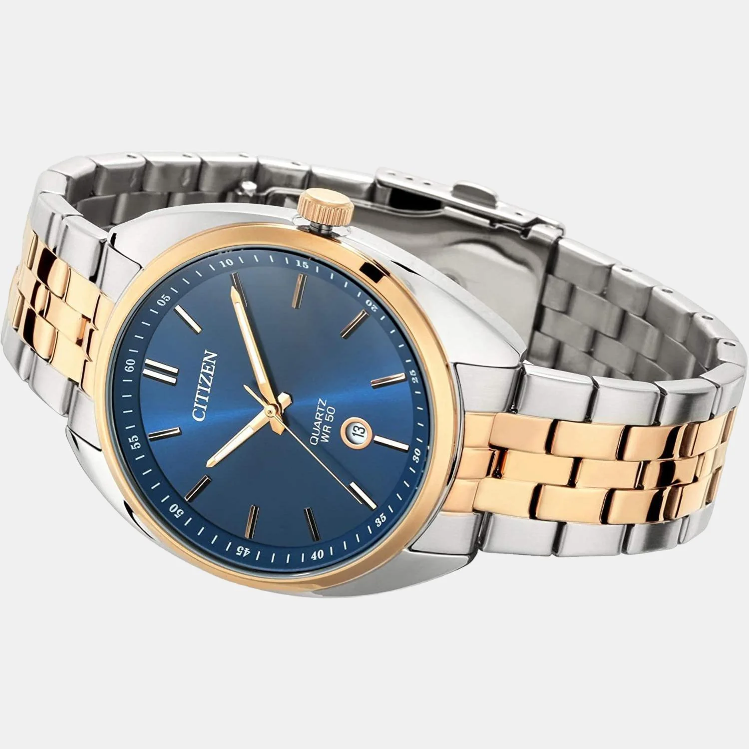Citizen X Men Quartz Blue Dial Analog Watch BI5096-53L - Image 4
