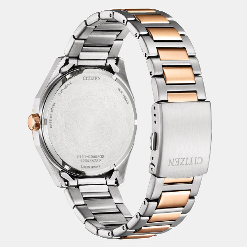 Eco-Drive Men Quartz Blue Dial Analog Stainless Steel Watch BM7606-84L - Image 3