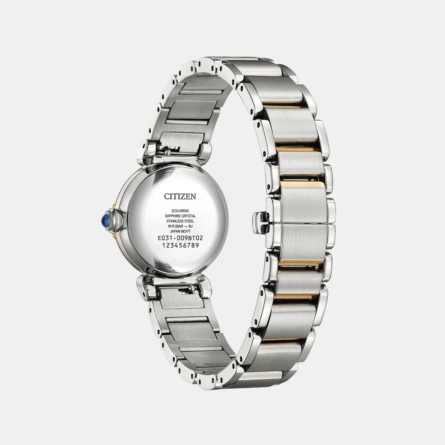 Eco-Drive Women Eco-Drive Mother Of Pearl Dial Analog Stainless Steel Watch EM1136-87D - Image 3