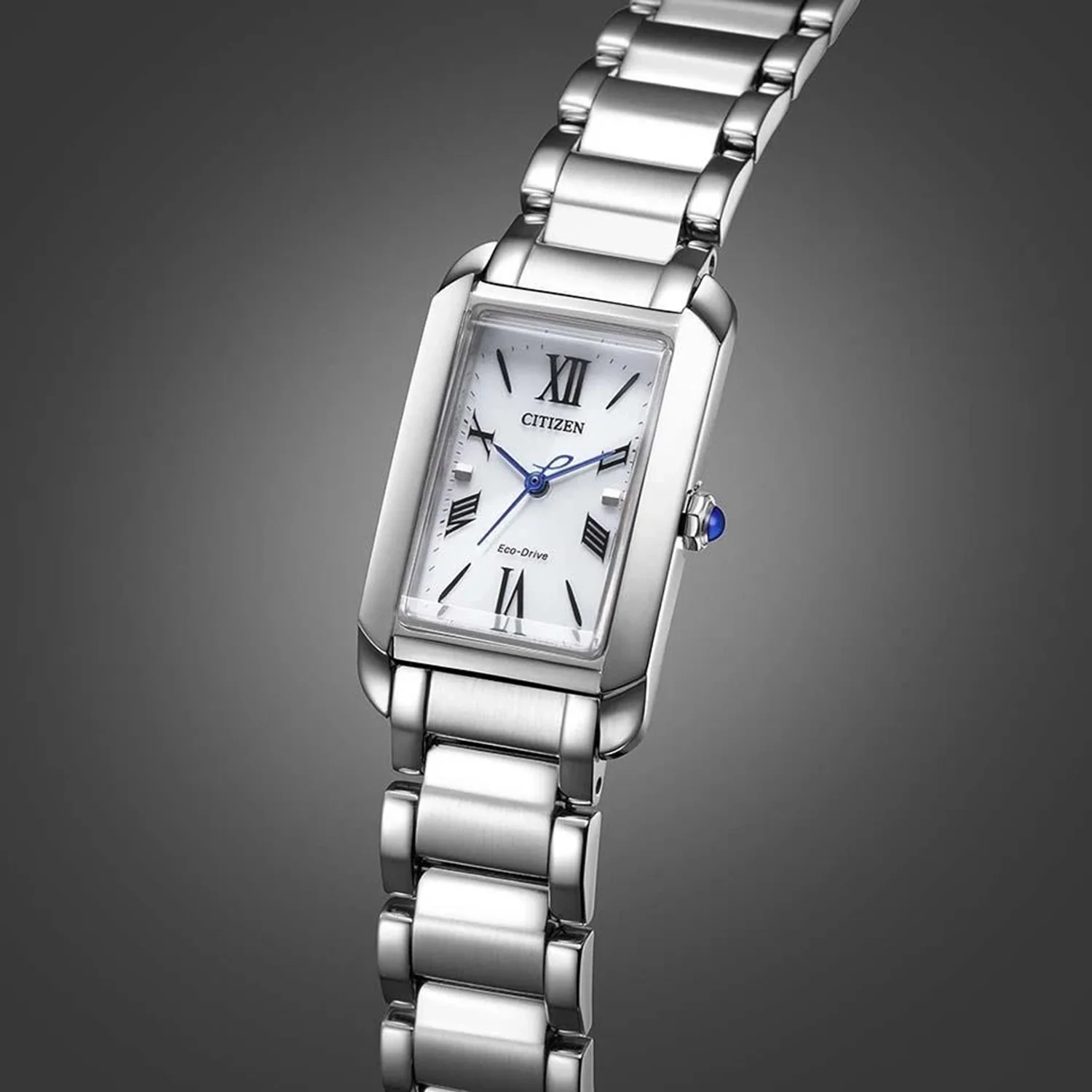 Citizen L Women Eco-Drive Silver Dial Analog Stainless Steel Watch EW5620-55A - Image 6