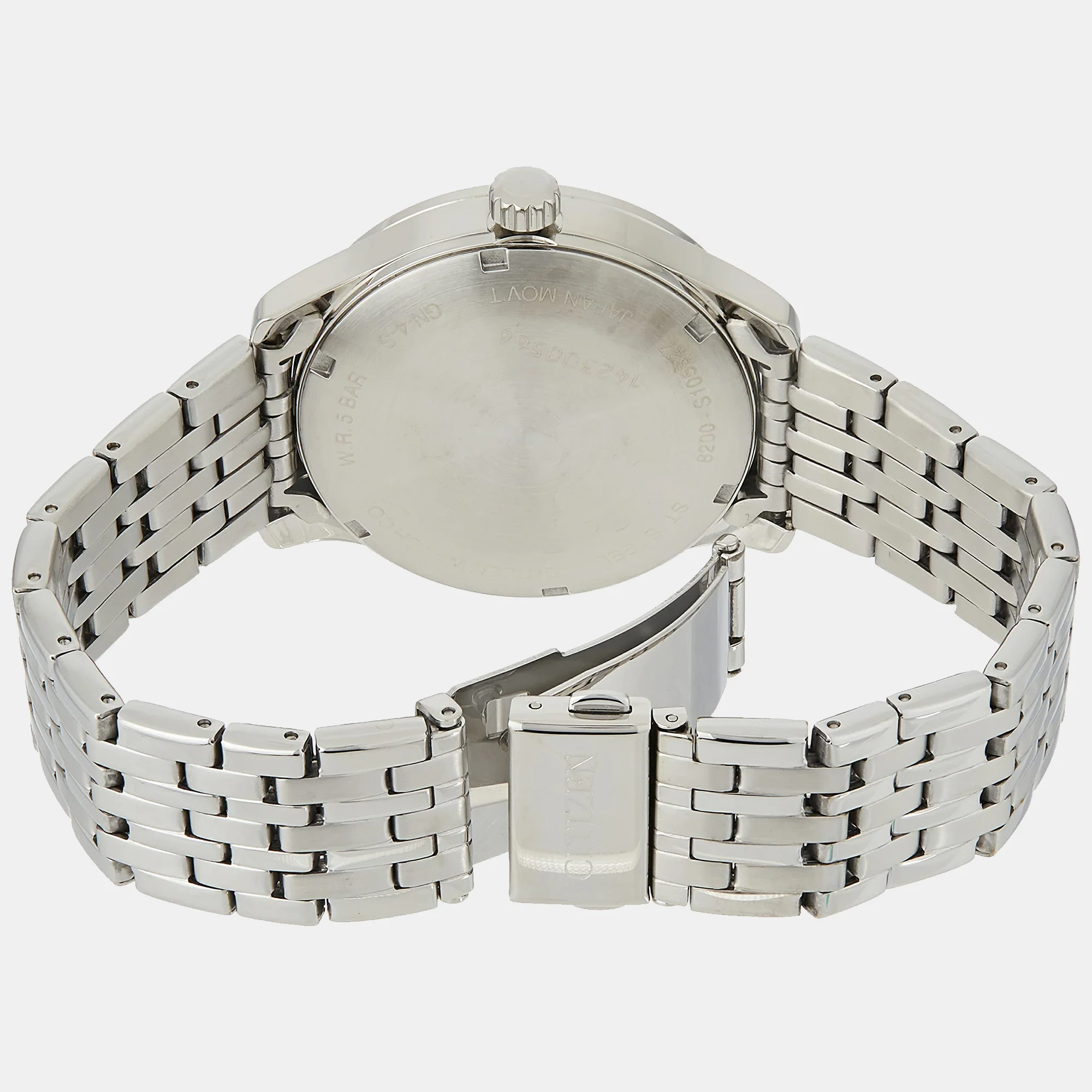 Mechanical Men Automatic Black Dial Analog Stainless Steel Watch NH8350-59E - Image 4
