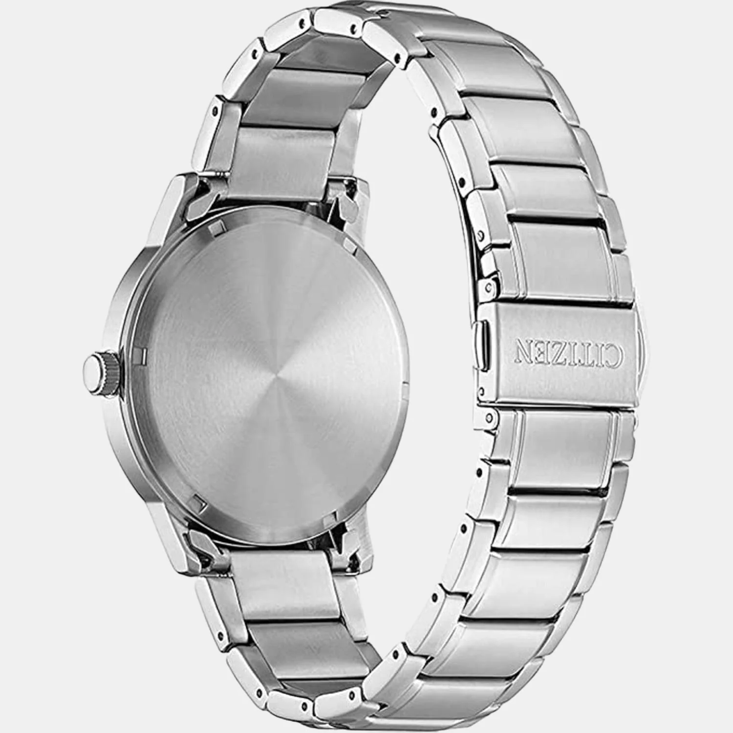 Men Eco-Drive Blue Dial Analog Stainless Steel Watch AW1670-82L - Image 2
