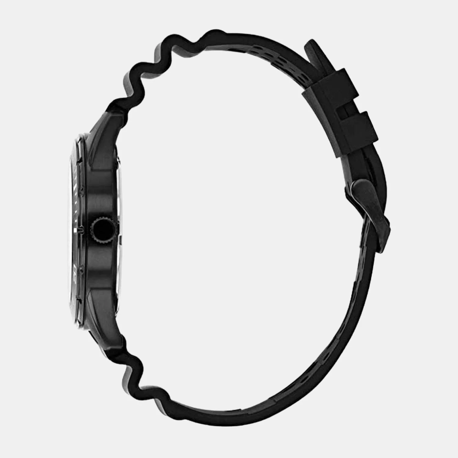Men Quartz Black Dial Analog Polyester Watch BI1045-13E - Image 4
