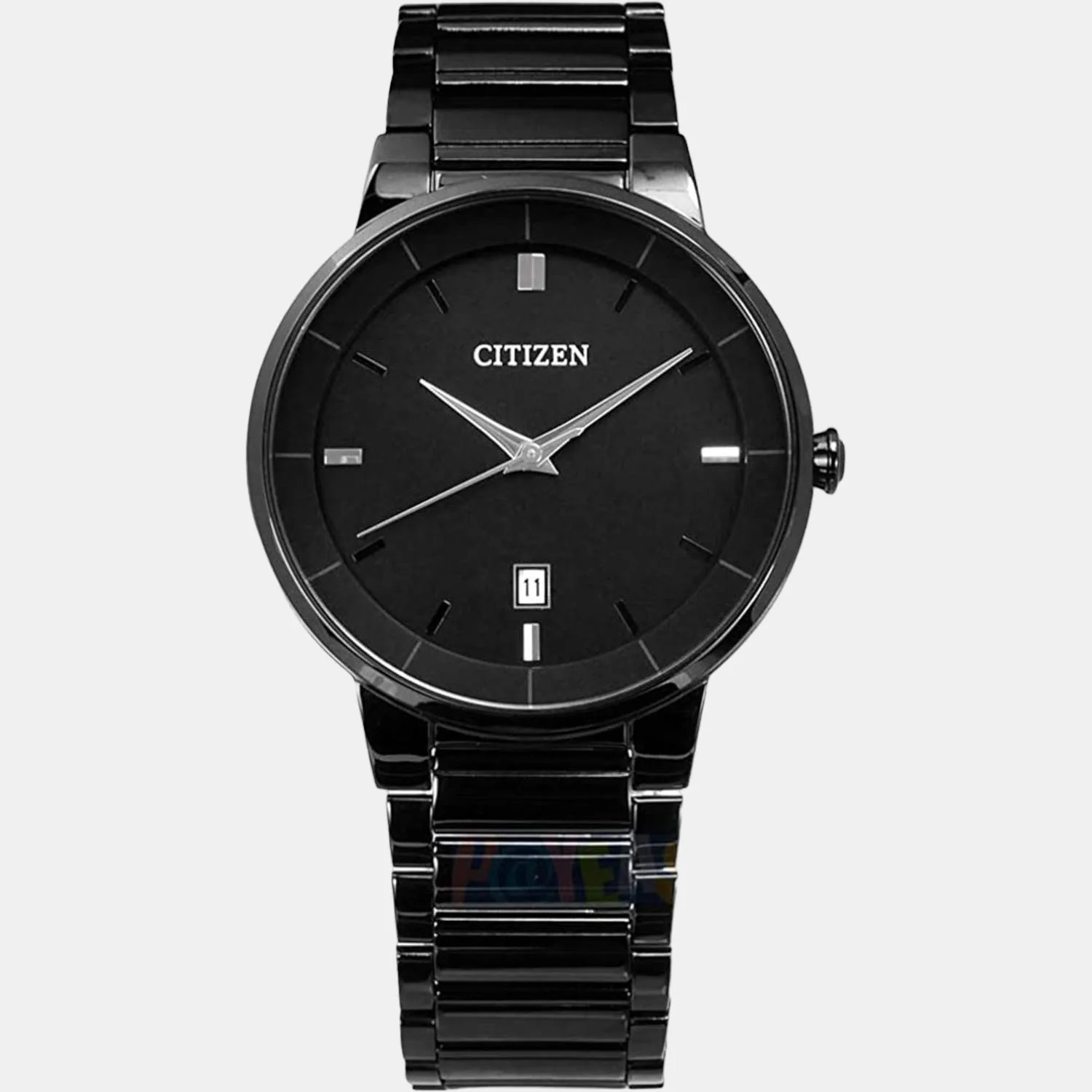 Men Quartz Black Dial Analog Stainless Steel Watch BI5017-50E - Image 3