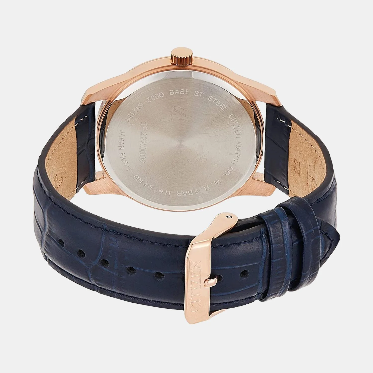 Men Quartz Blue Dial Analog Leather Watch BH5003-00L - Image 2