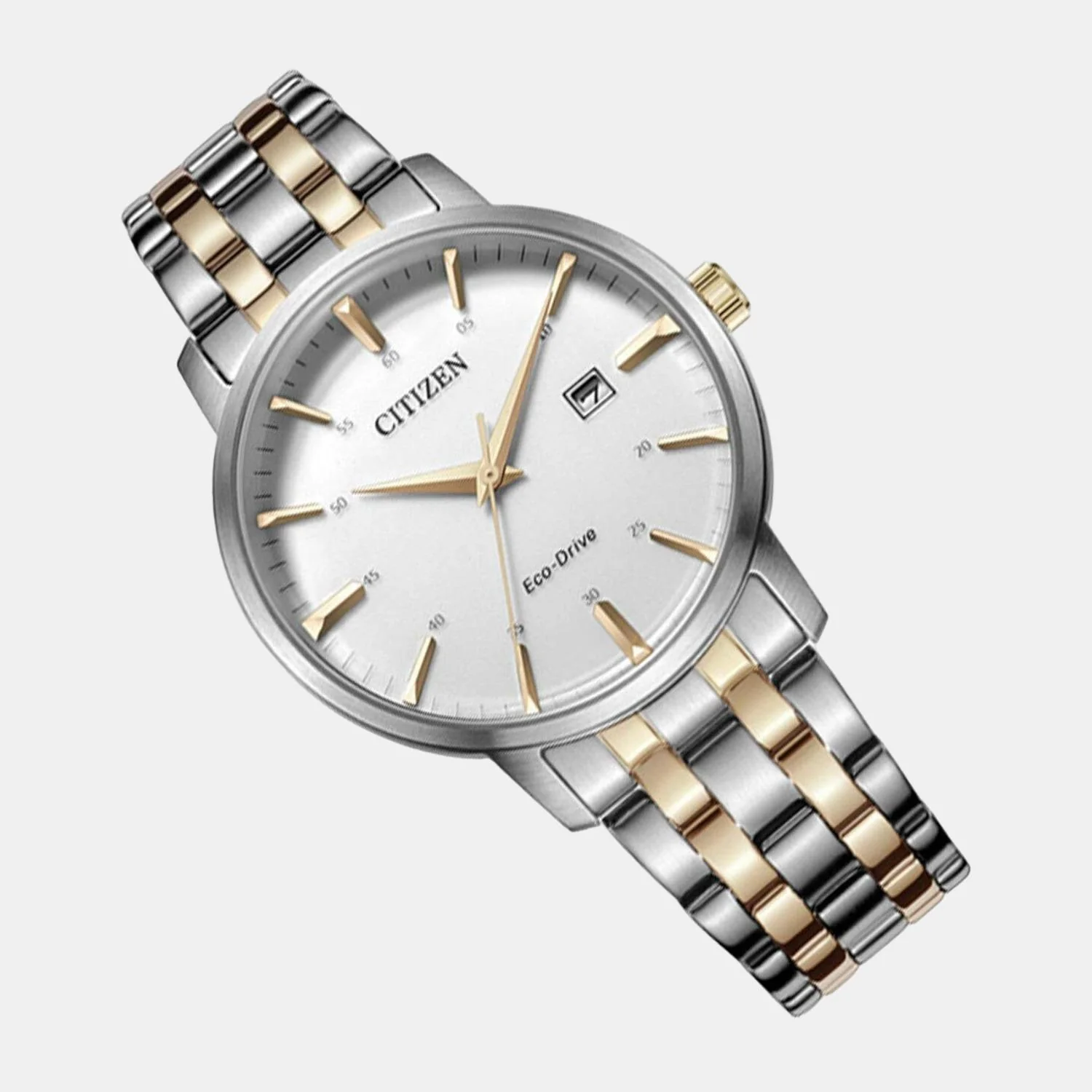 Men Quartz Grey Dial Analog Stainless Steel Watch BM7466-81H - Image 4