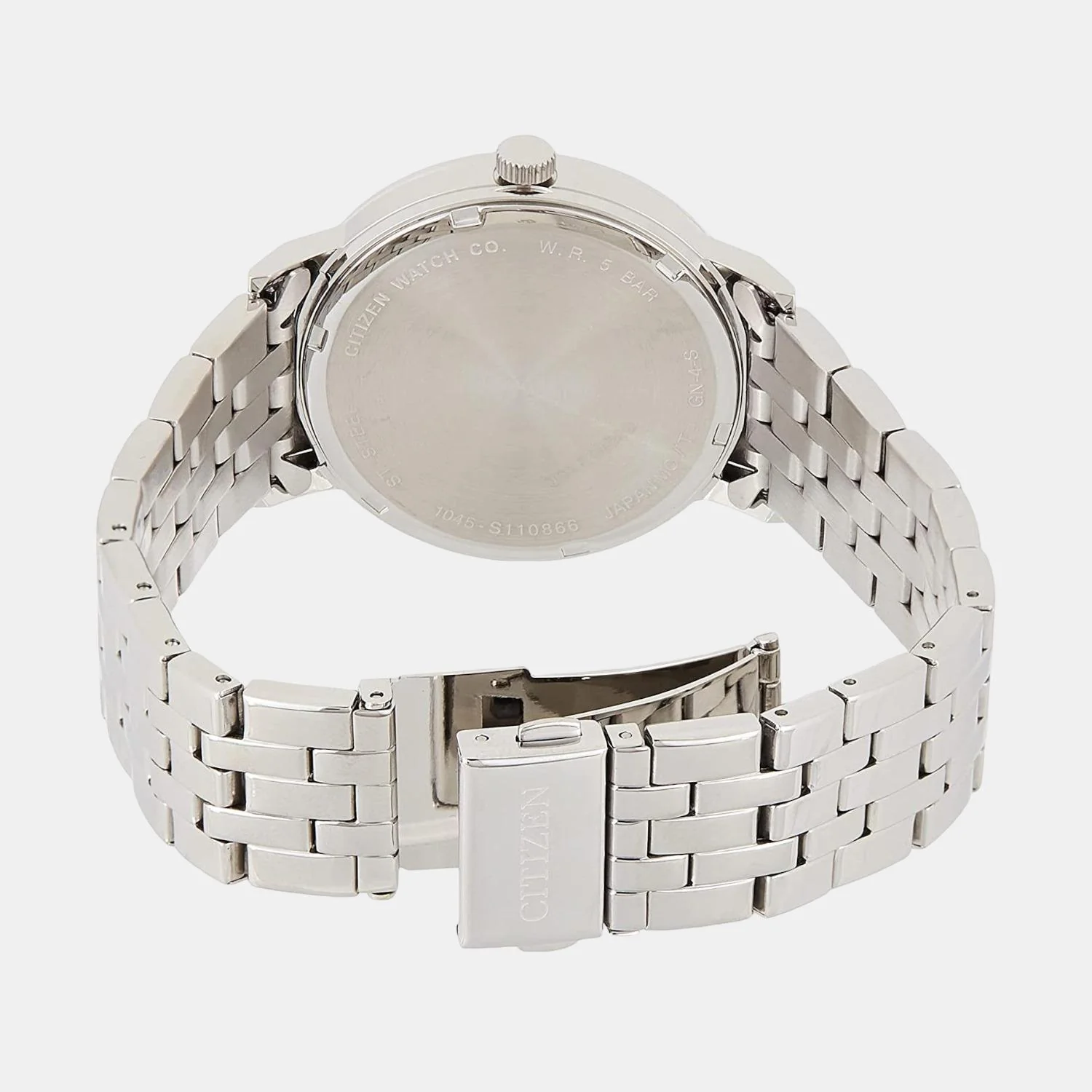Men Quartz White Dial Analog Stainless Steel Watch BE9170-72A - Image 2