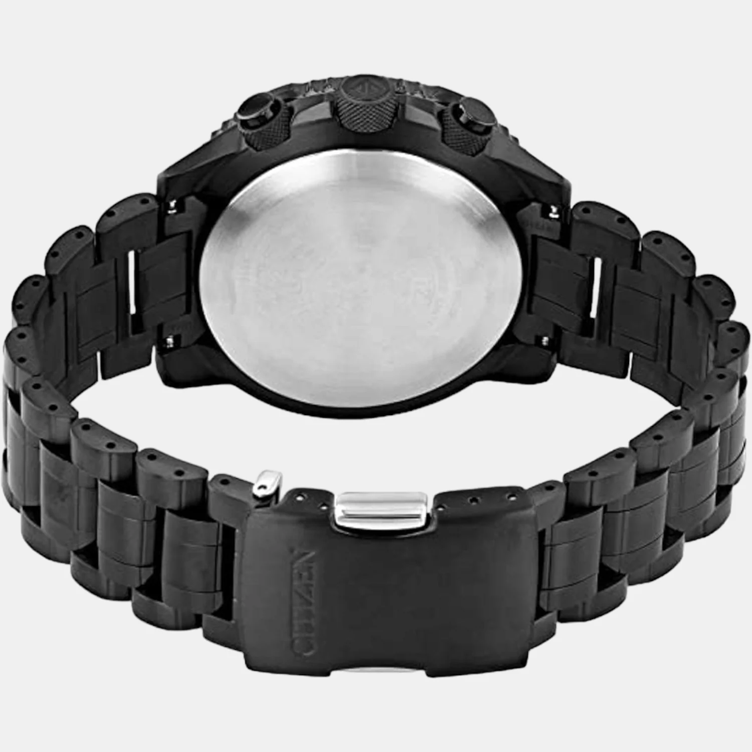 Promaster Men Eco-Drive Black Dial Chronograph Stainless Steel Watch JY8085-81E - Image 2