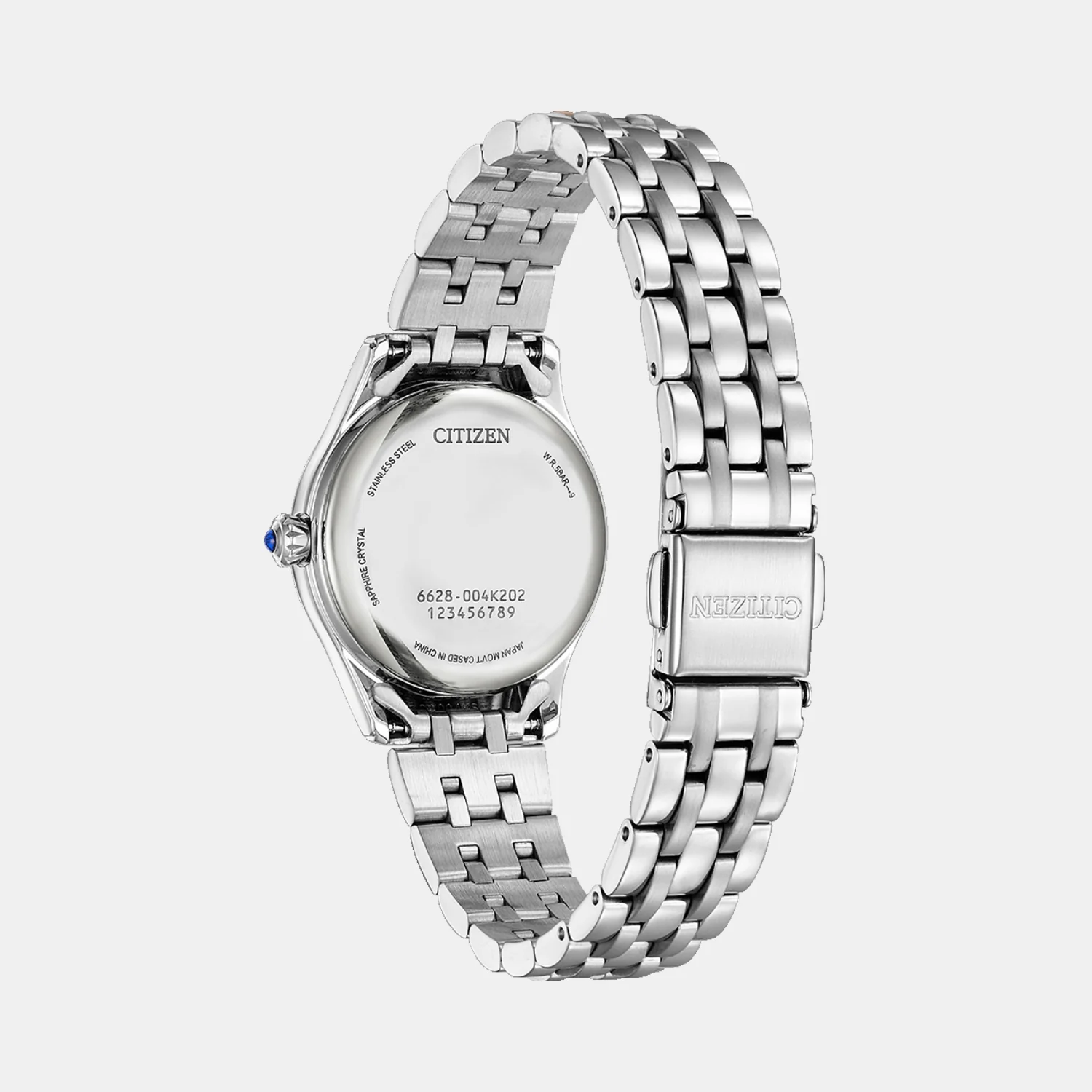 Women Automatic Light Blue Dial Analog Stainless Steel Watch PR1040-88N - Image 4