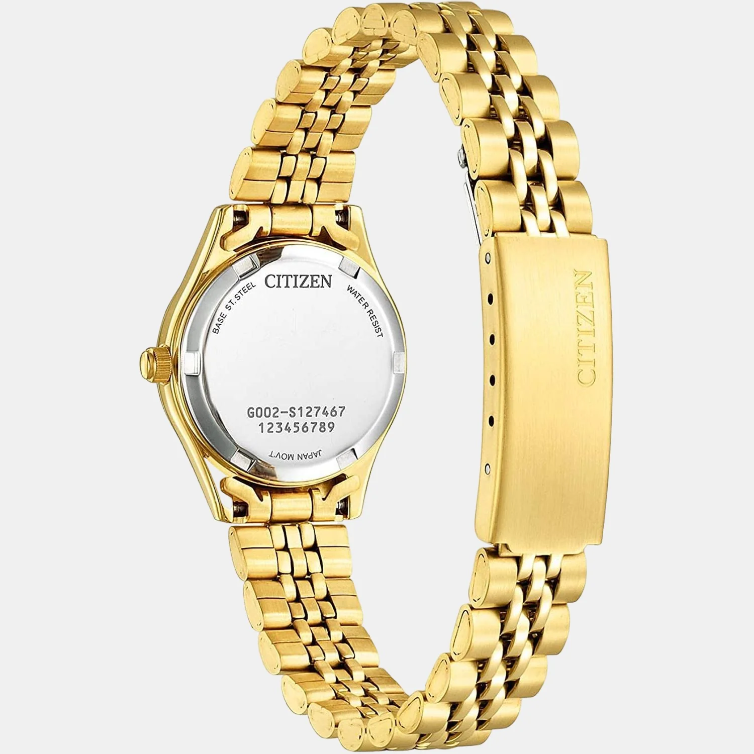 Women Quartz Black Dial Analog Stainless Steel Watch EQ0532-55E - Image 3