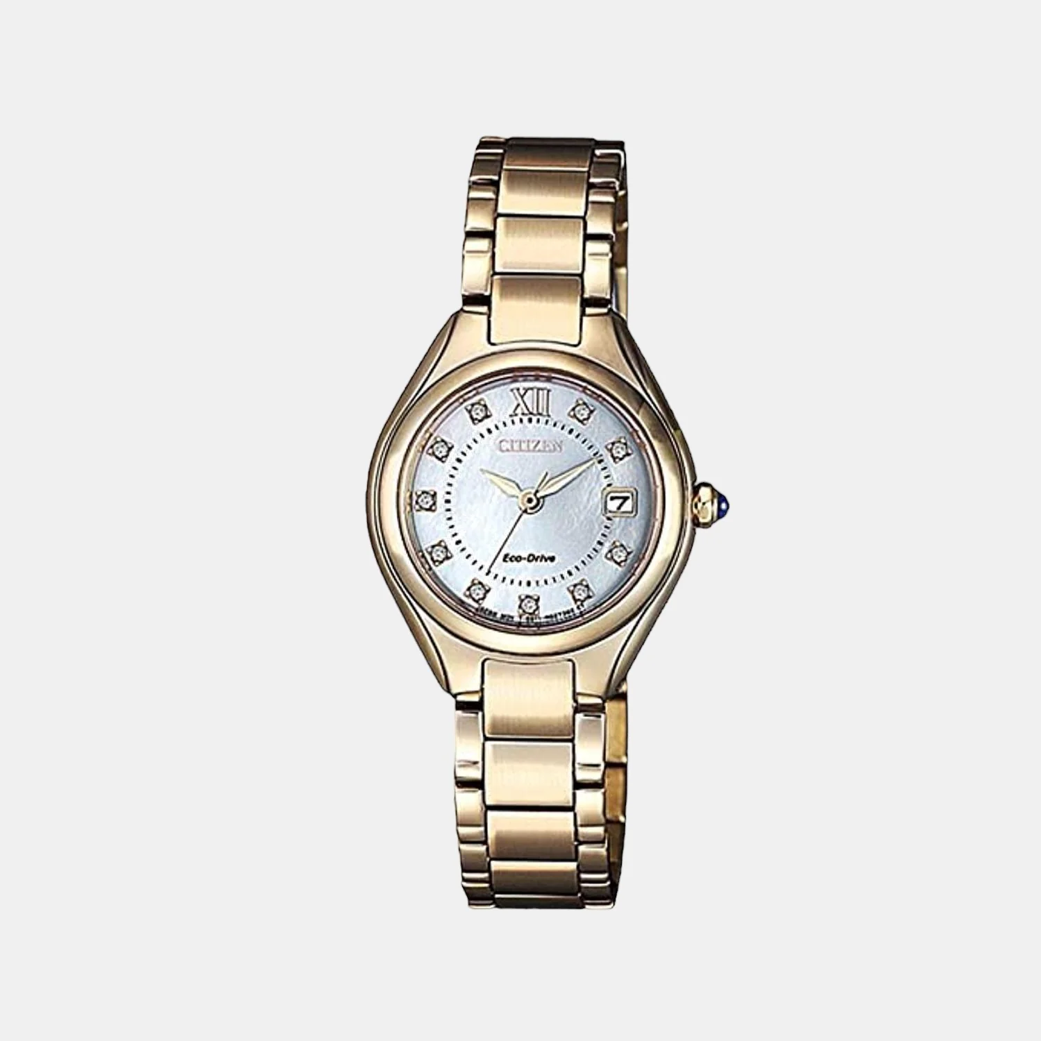 Women Quartz Silver Dial Analog Stainless Steel Watch EW2543-85D - Image 4